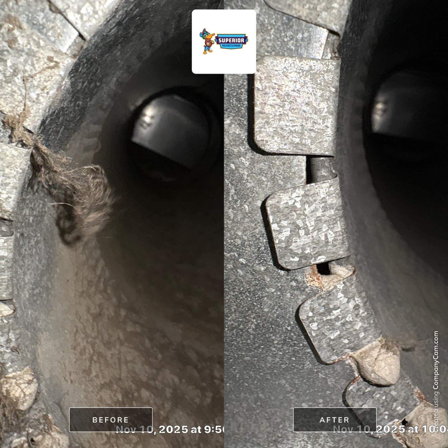 Air Duct Cleaning With a Vacuum Truck in Grove City, PA by Superior Air Duct Cleaning