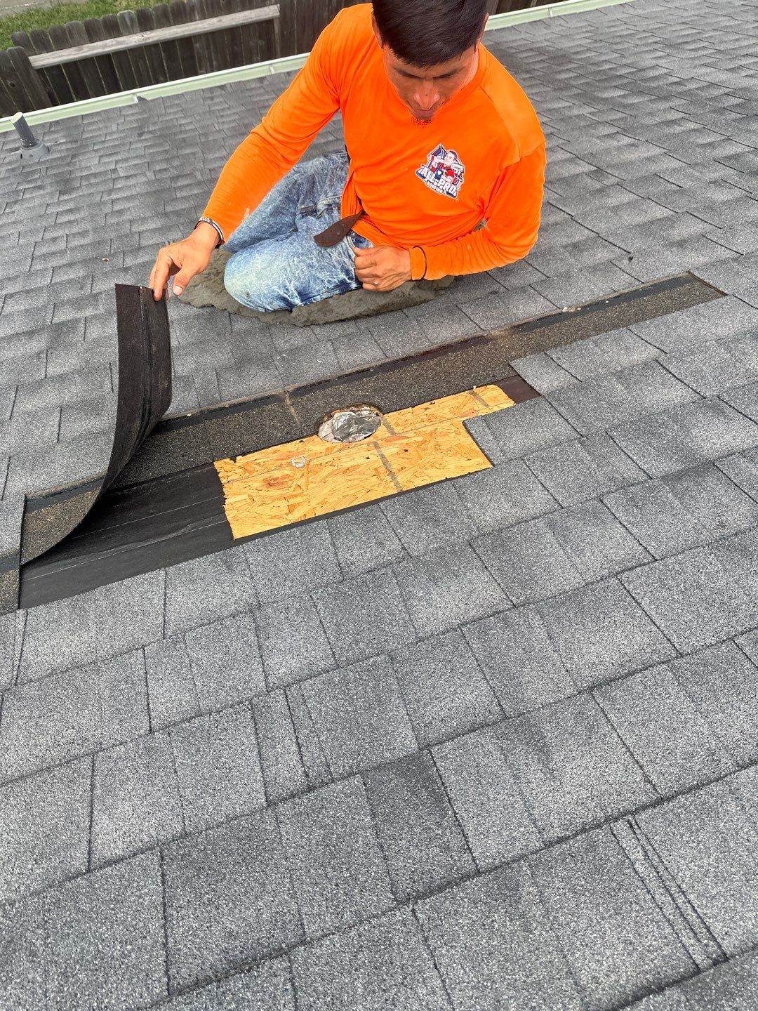 Hail Damage using Owen's Corning Duration (Lifetime) Shingles by Roof Repair Company