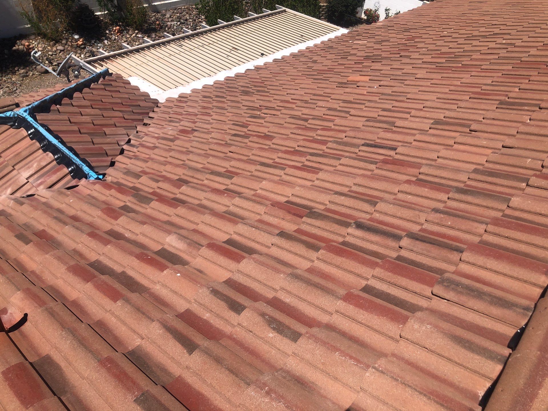 Teracotta Concrete Tile by Reimagine Roofing