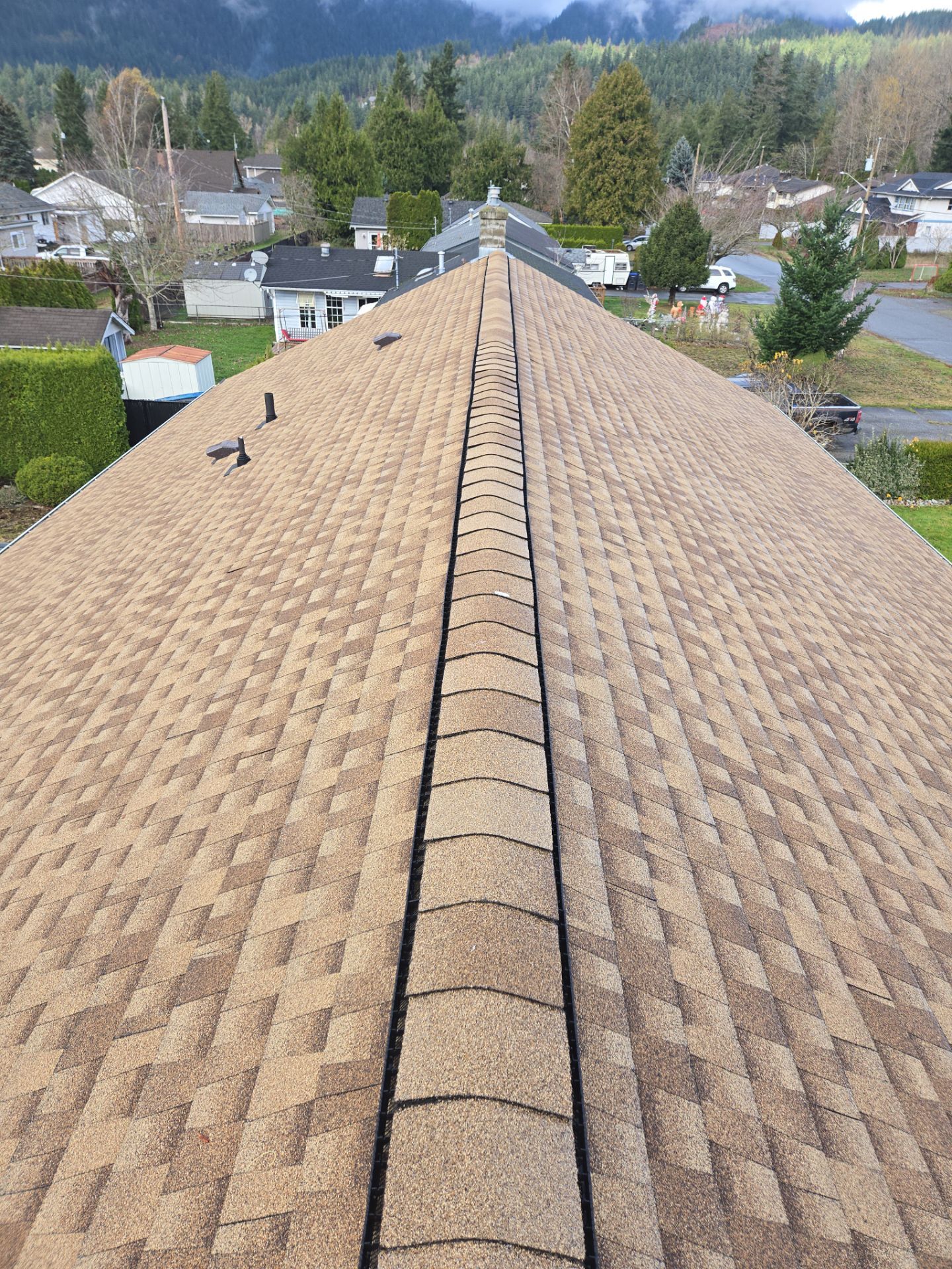 Residential Reroof Shingle - Shakewood by Top Notch Roofing Inc