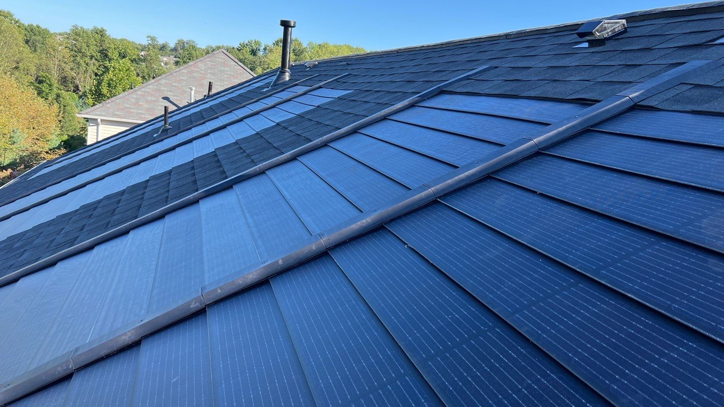 GAF Timberline Solar Roof Ellicott City, MD by American Home Contractors