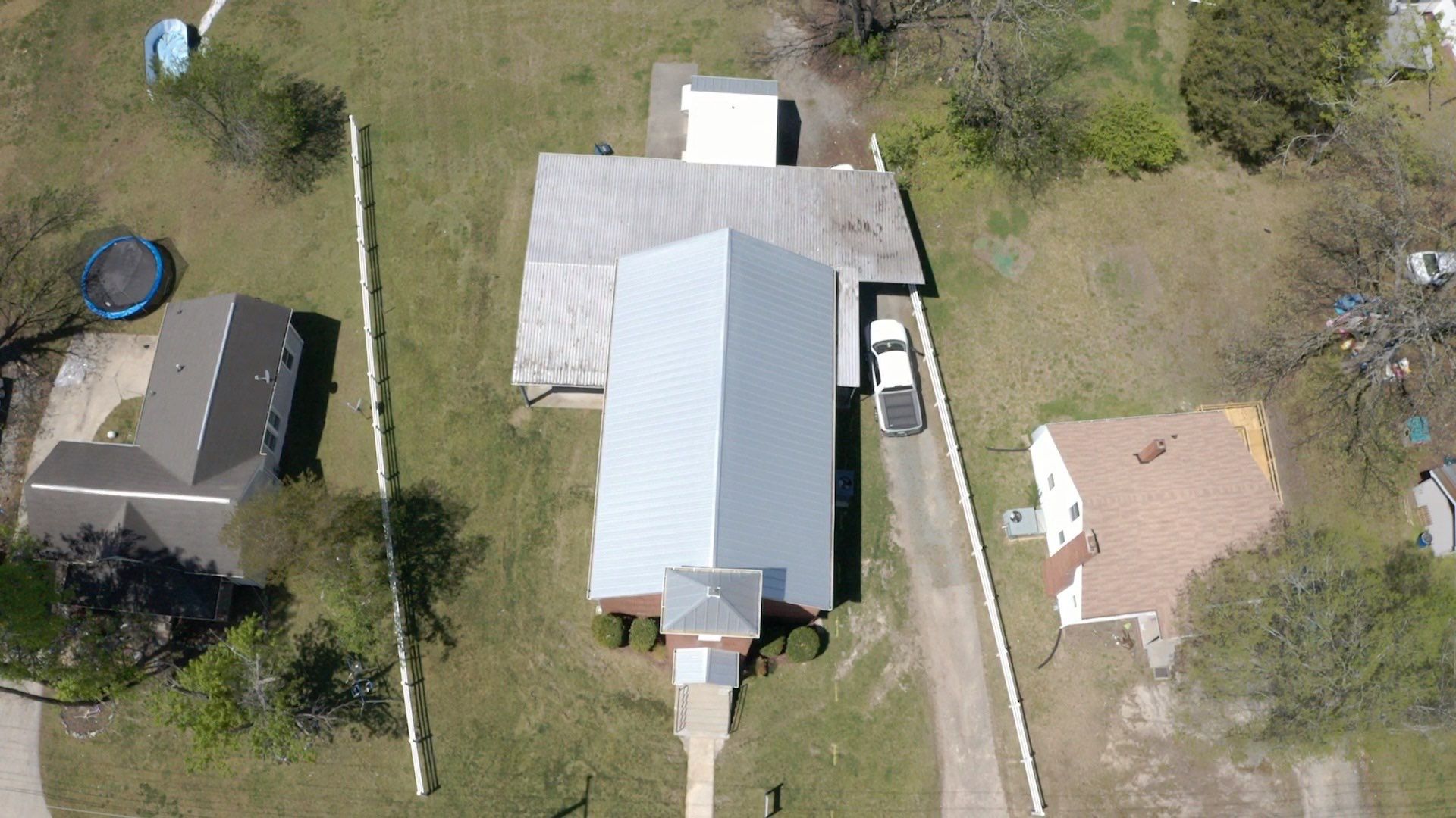 Primitive Baptist Church using Standing Seam Metal by Just In Time Roofing and Restoration