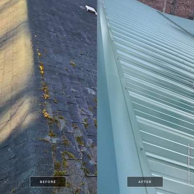 Metal Roof and Gutters Replacement in Hueytown