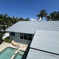 .032 Aluminum 1.5" Snap-Lock Dove Gray by Total Roofing System The Metal Roof Experts