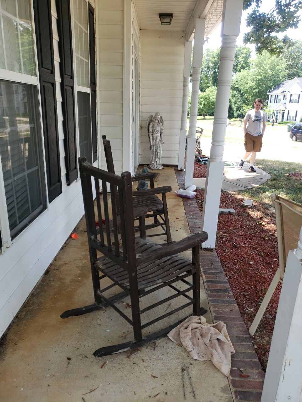 House Wash using cleaner by G&H Home Tech Pros LLC