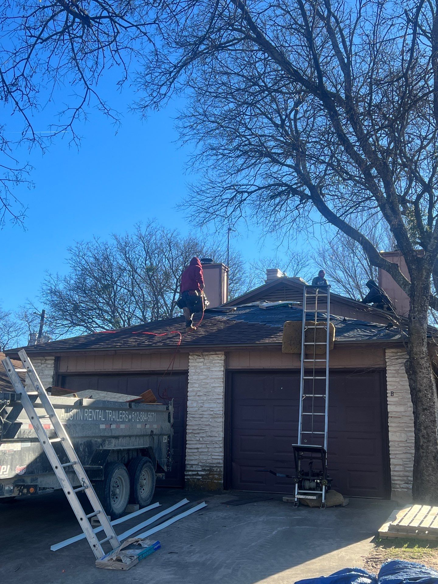 Project in Austin by Rhino Roofing and General Contracting, LLC