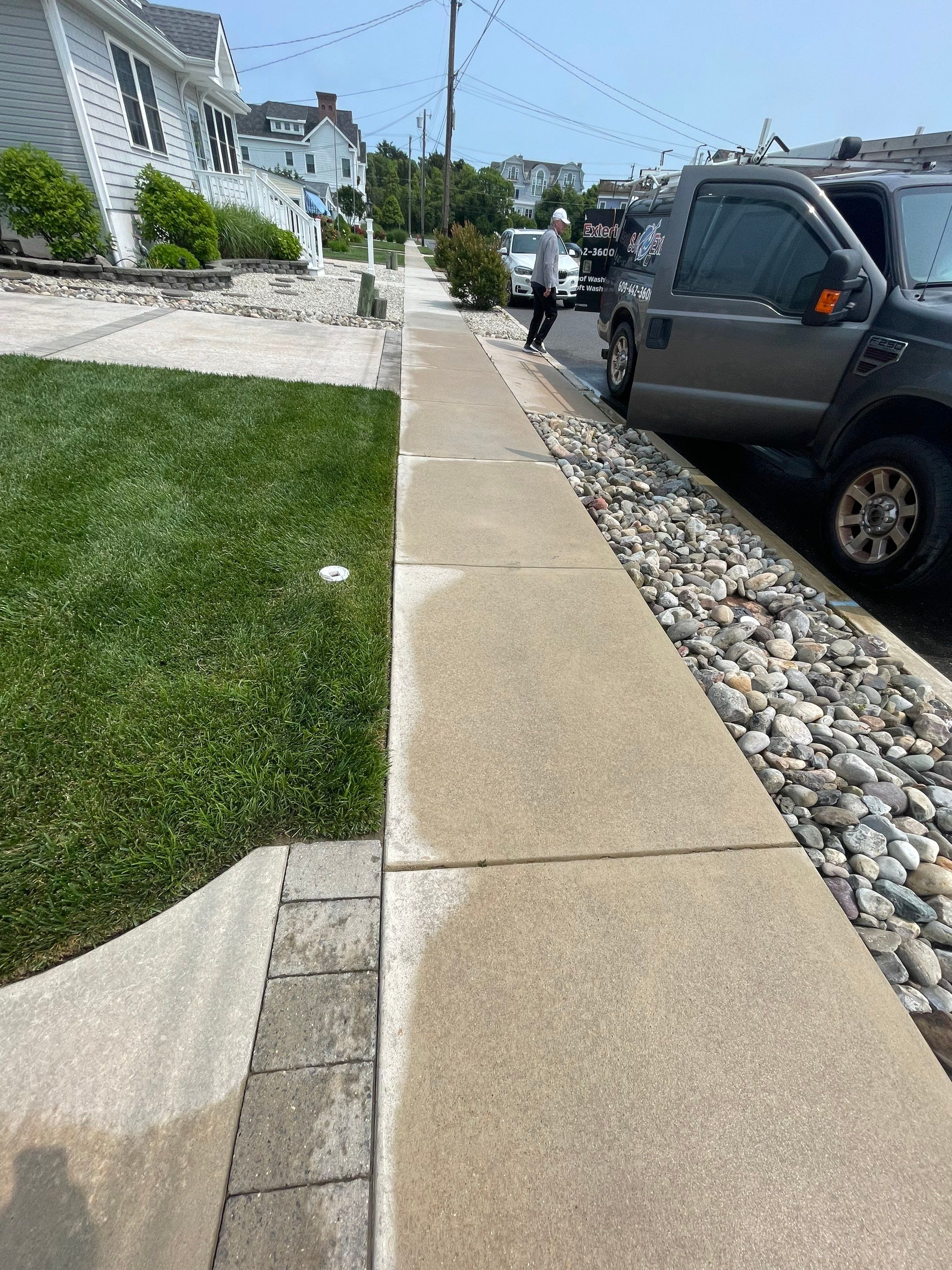 Pool Patio, Deck and railings, House Wash & concrete by SJ Exterior