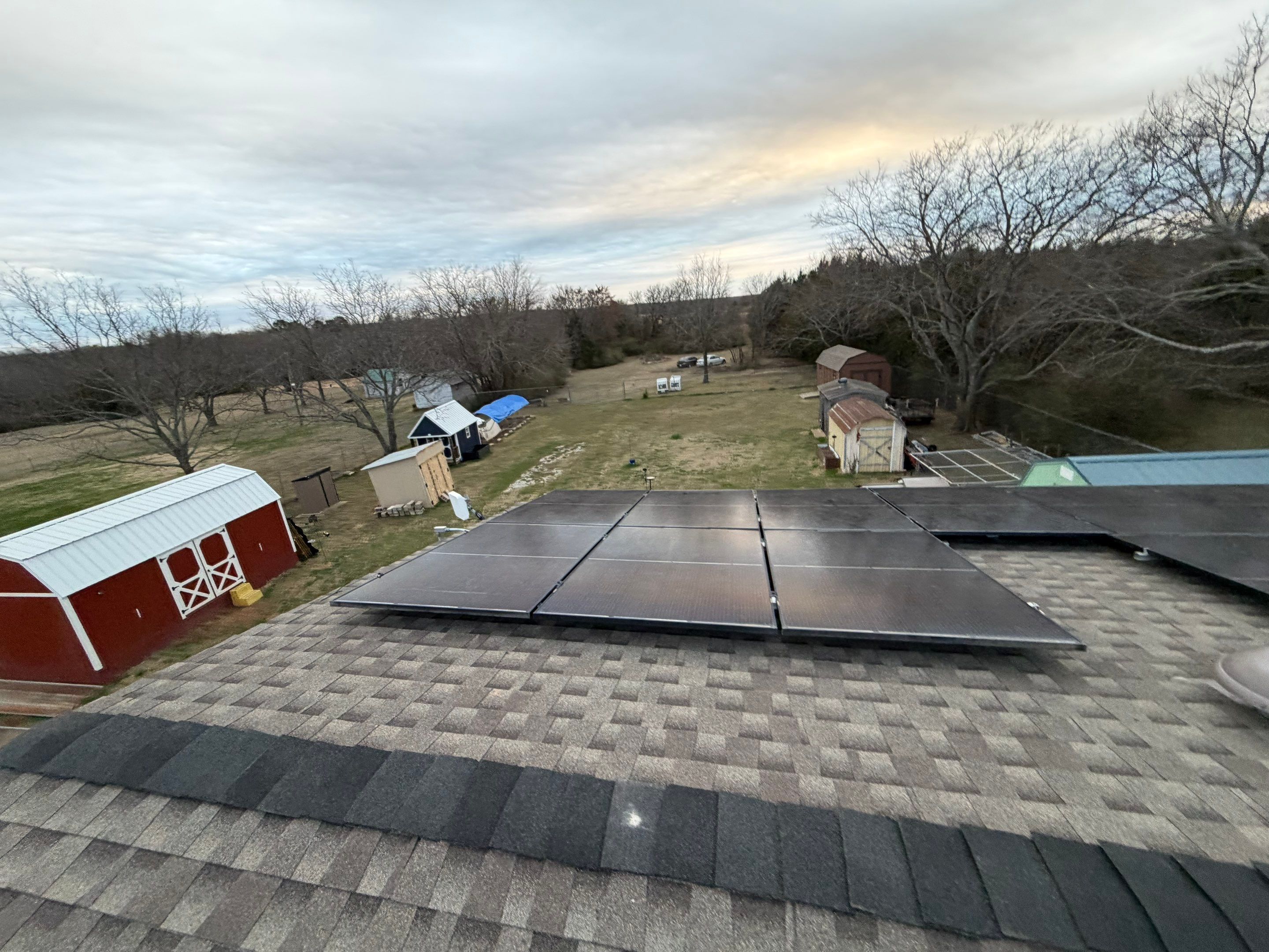 Residential Roof Replacement and Solar Detach and Reset in Ardmore by BANA Roofing and Solar Supply