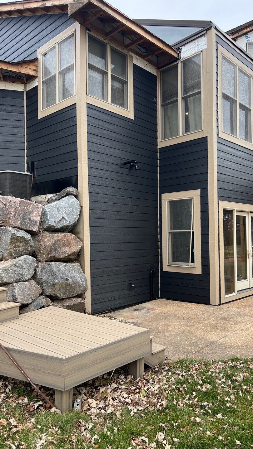 Siding Installation using LP Smart Siding by Stendahl Services