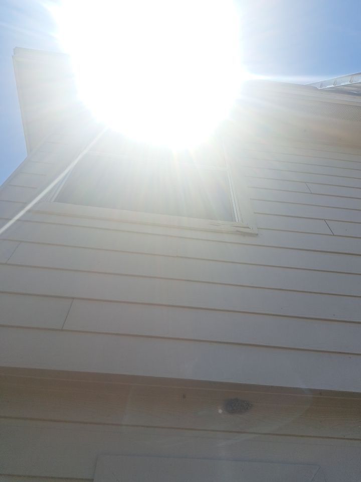 Reroof w/ window repairs by Heaven Sent Roofing, LLC 