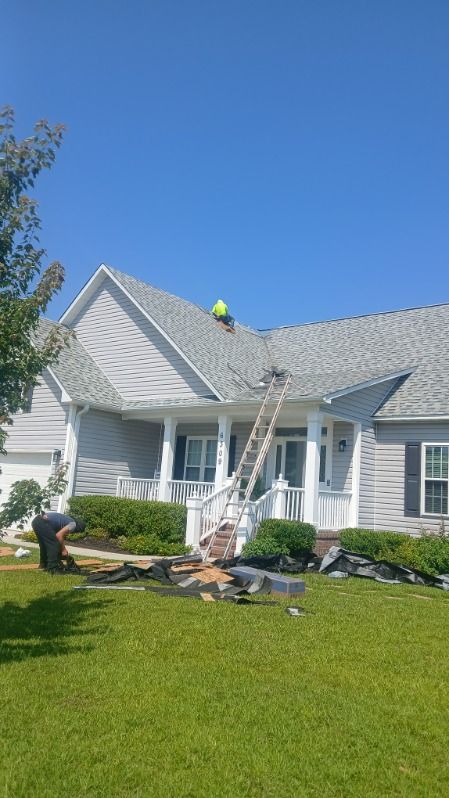 Residential Roof Repair and Shingle Replacement in Wilmington by RGR Construction and Roofing, LLC