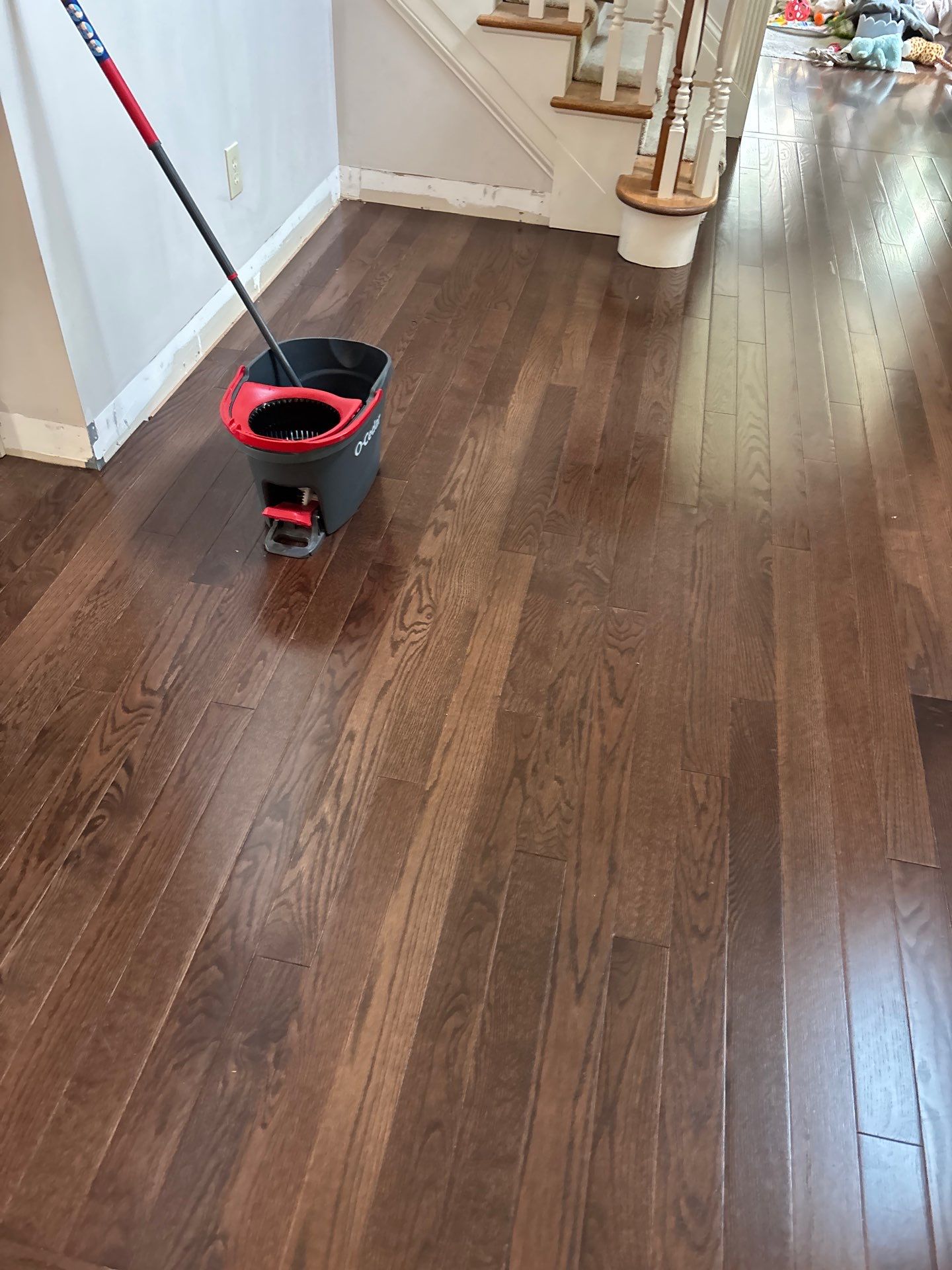 Prefinished Solid Hardwood Flooring Installation in Union, KY by Footprints Floors Kentucky
