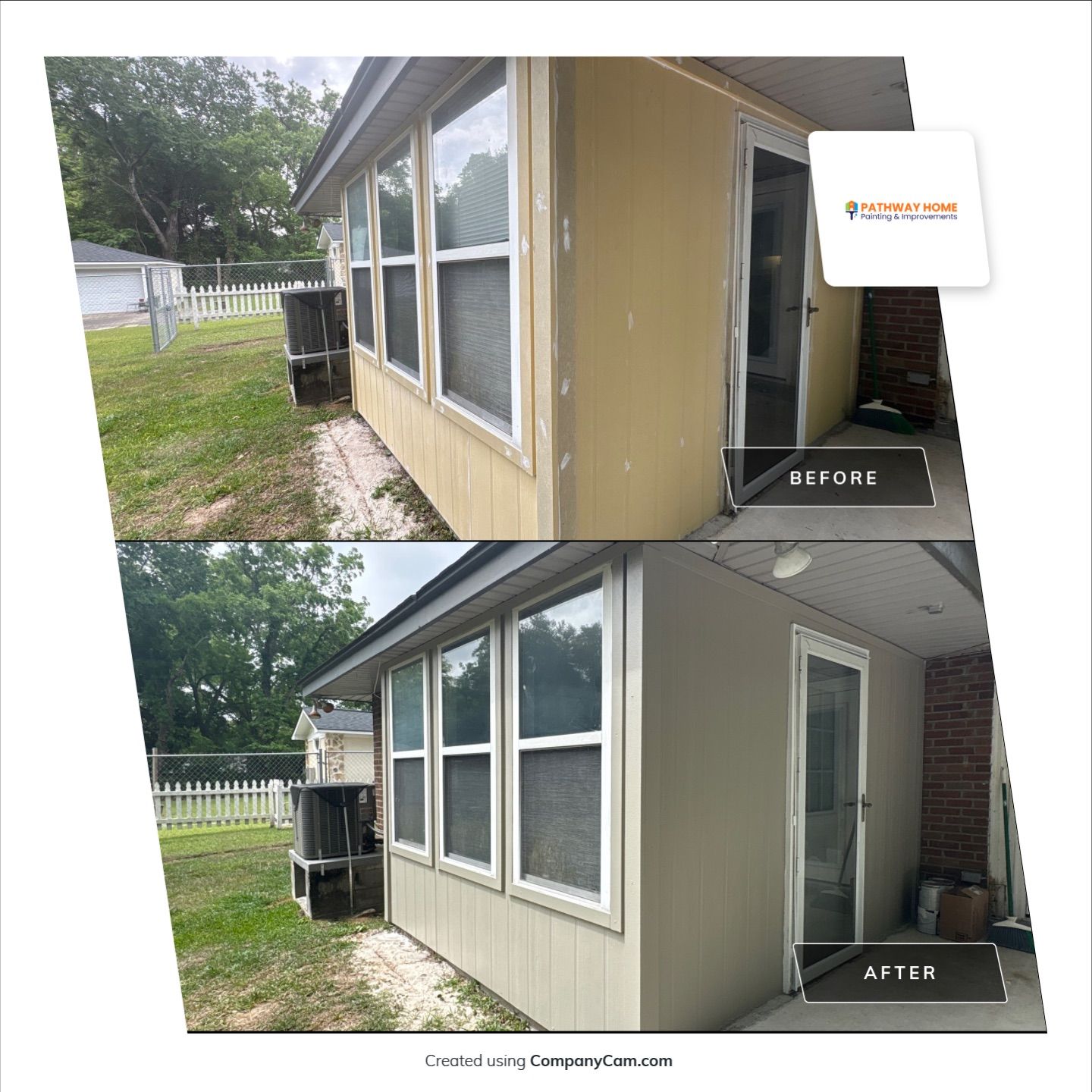Sunroom Conversion & Interior/Exterior Refresh in Charleston, SC by Pathway Home Painting & Improvements