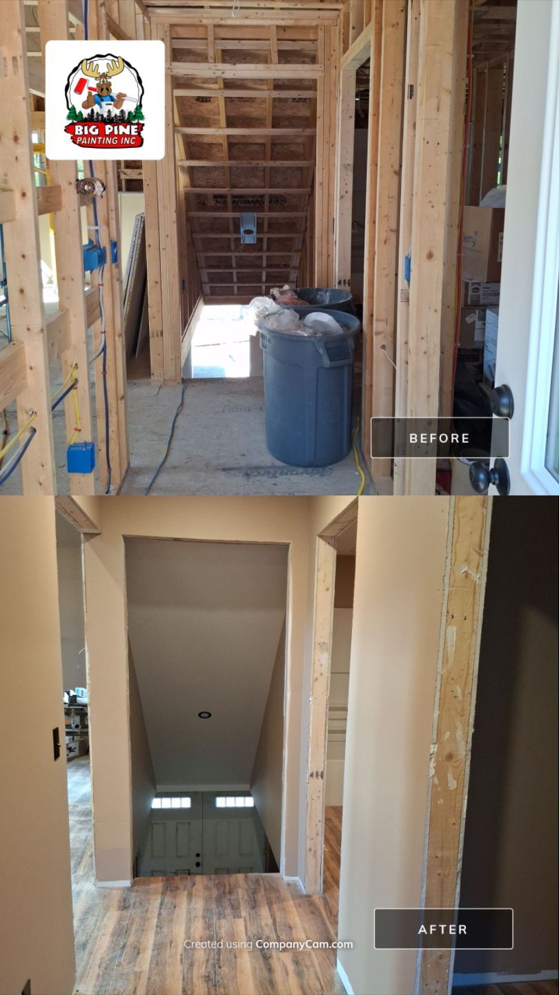New construction Drywall  by Big Pine Panting Inc