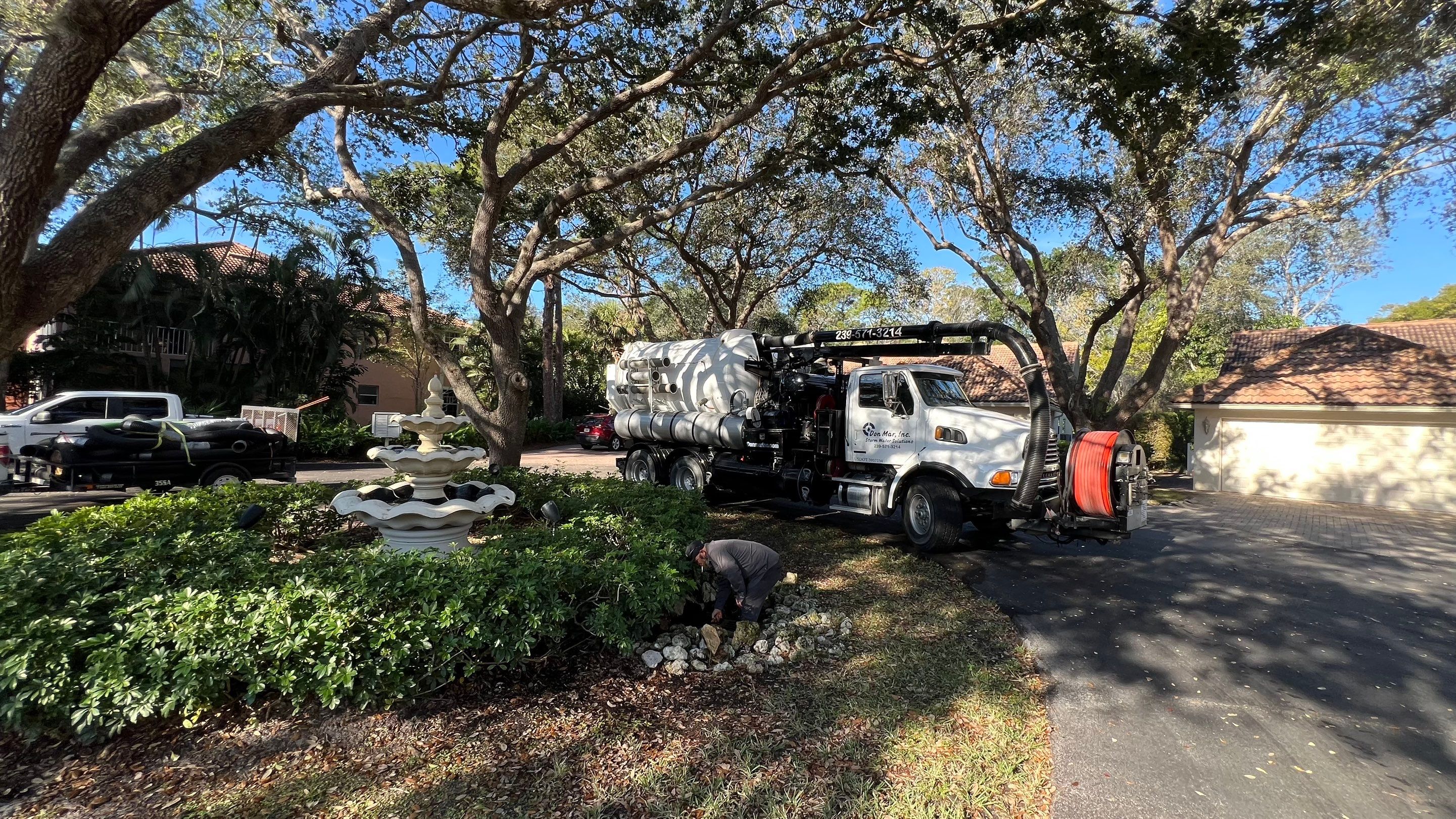 Neighborhood Catch Basin Cleaning by APS Power & Water