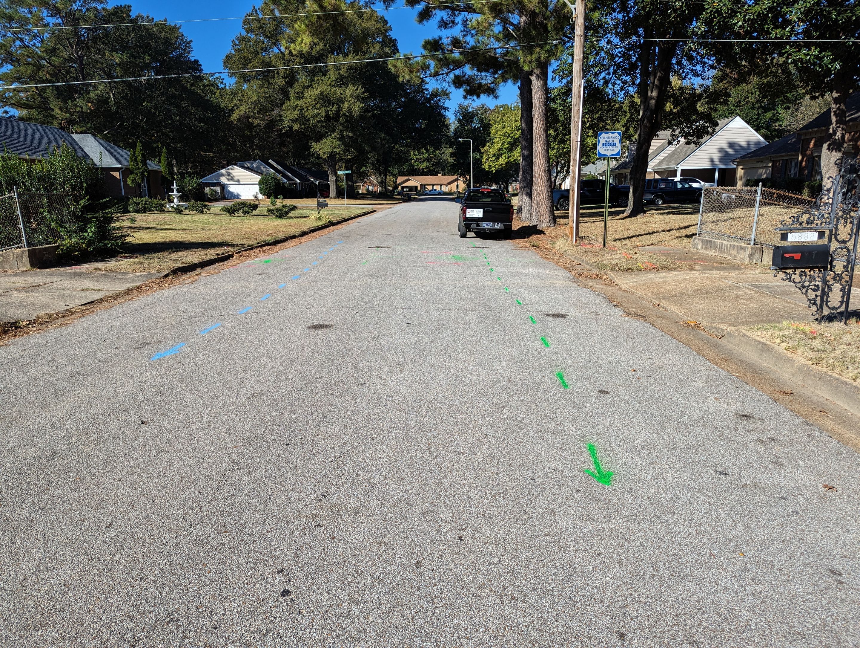 Utility Locating and Verification for Survey Crew by Alsip Locating Service, LLC