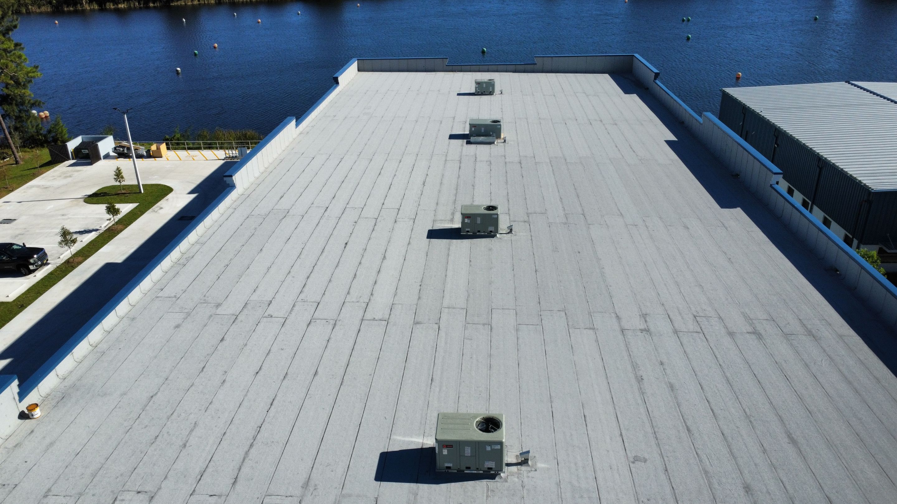 Torch Applied Modified Bitumen Roof Installation by Sailfish Roofing
