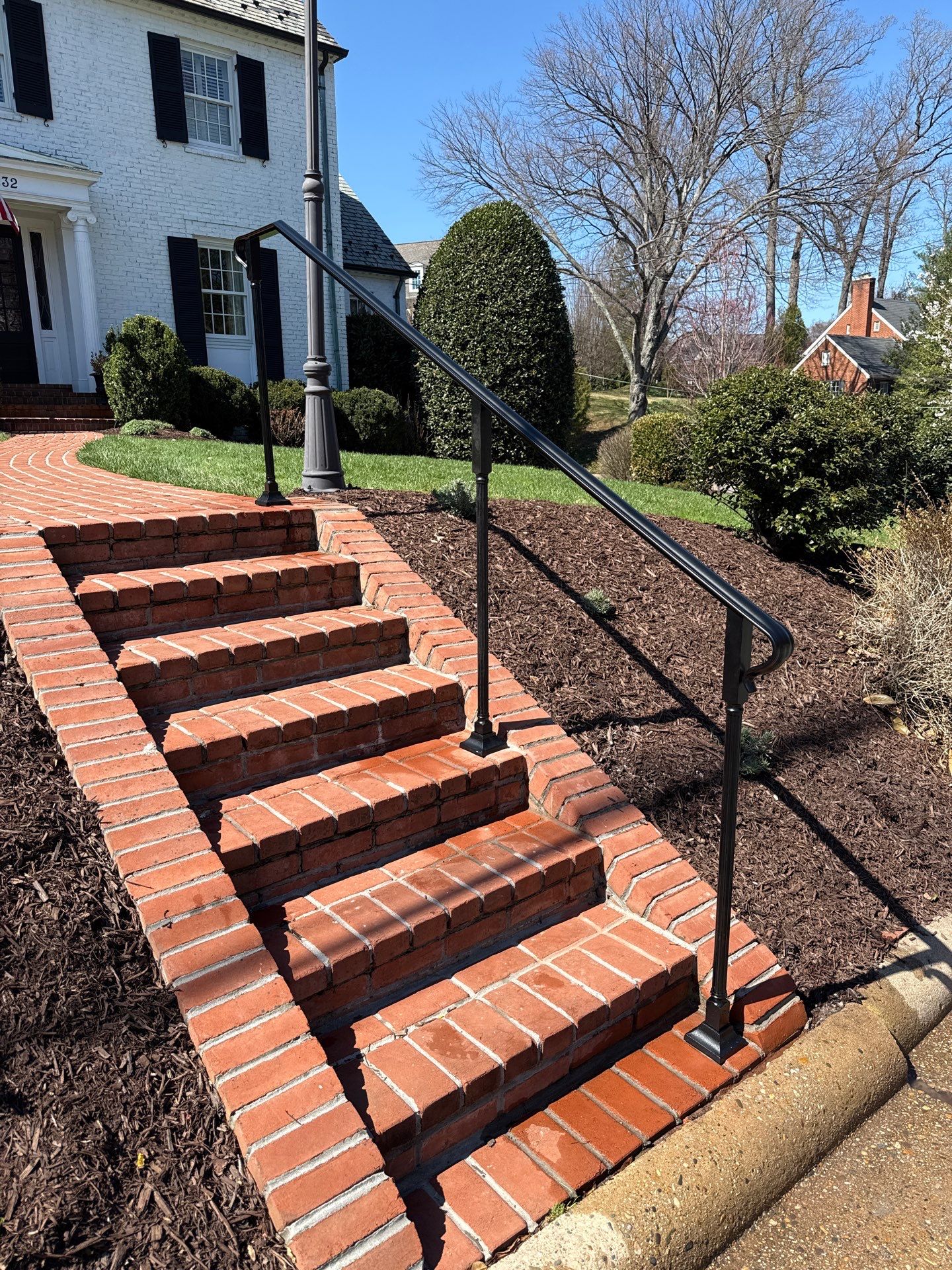 Sleek Minimalist Aluminum Stair Railing – Arlington, VA by Capitol Iron Works