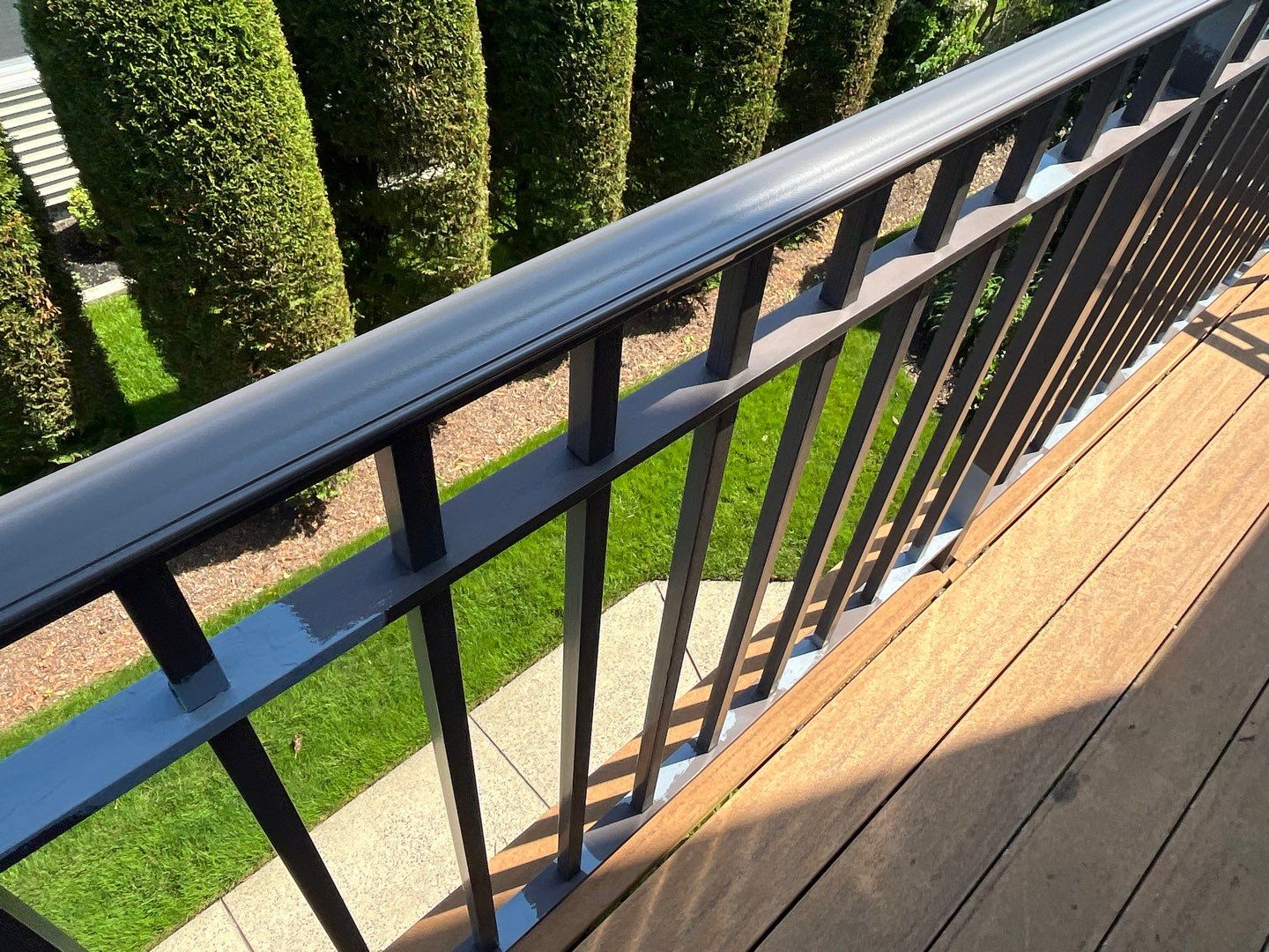 Shiplap Wall, Stairs Treads & Railings by FreshCoat Works LLC