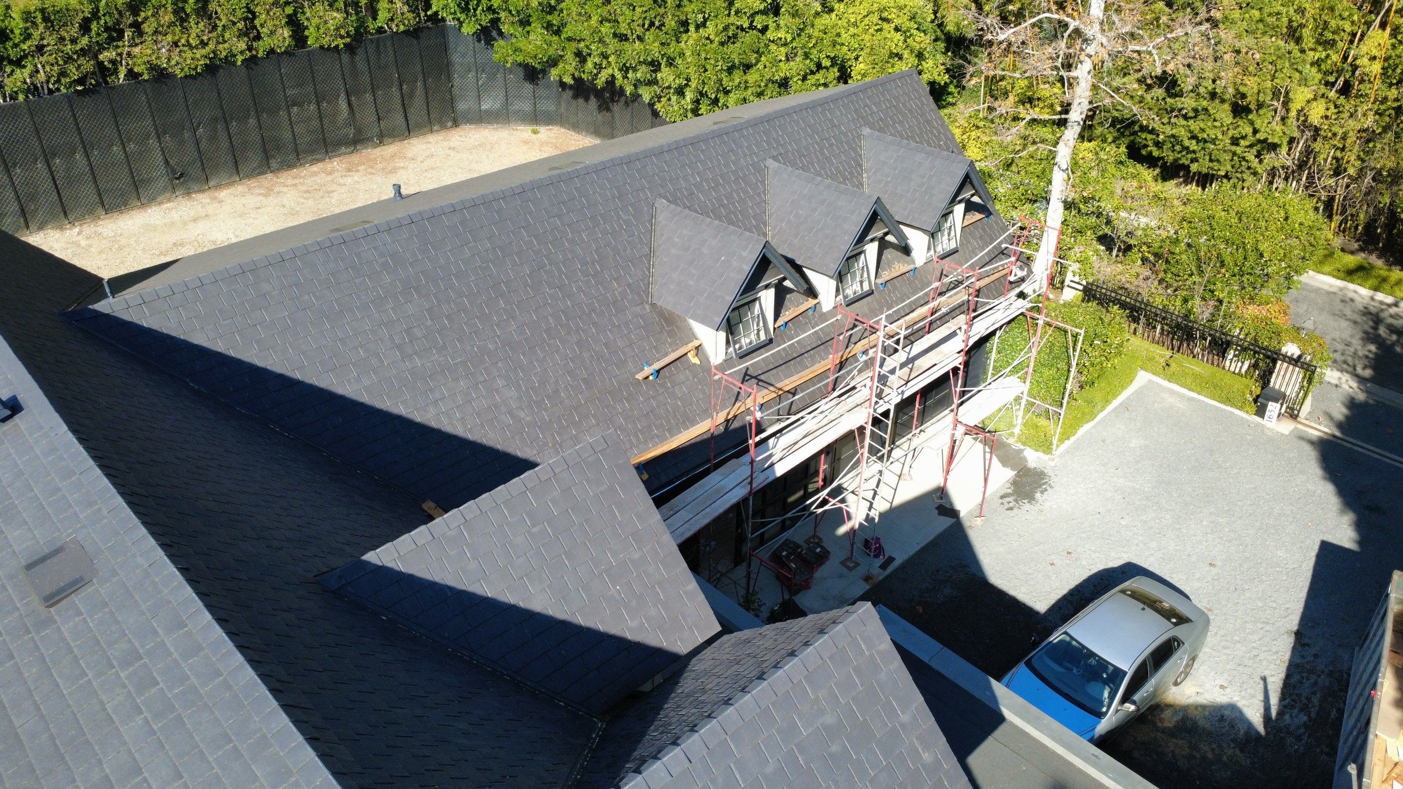 Synthetic Slate Tile Project in Brentwood by Hull Brothers Roofing