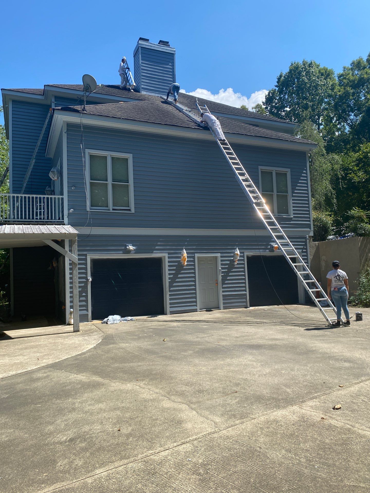 Carpentry and Full exterior paint by GonzalezPainters & Contractors Inc 