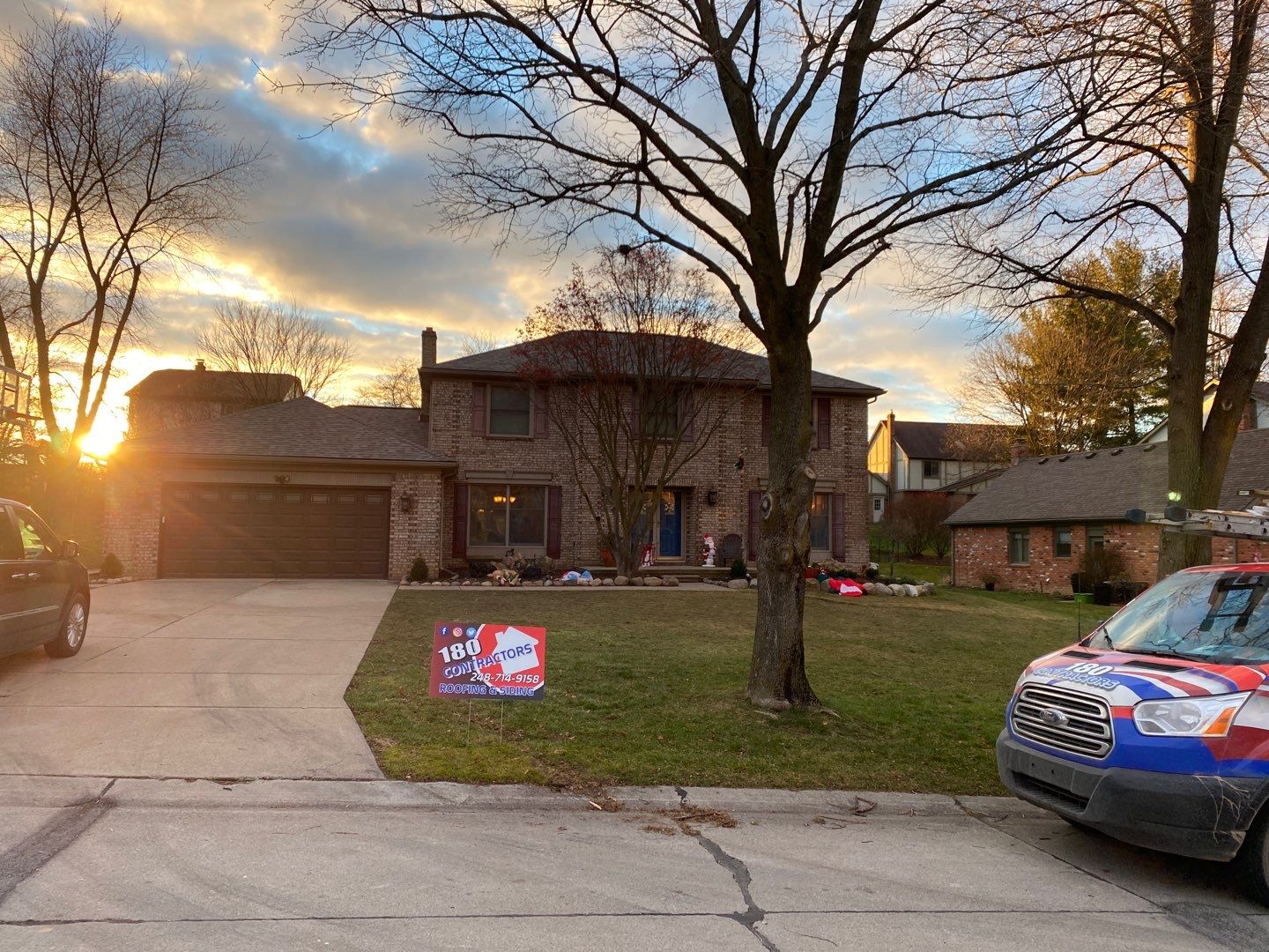 Roof Replacement using Owens Corning by 180 Contractors