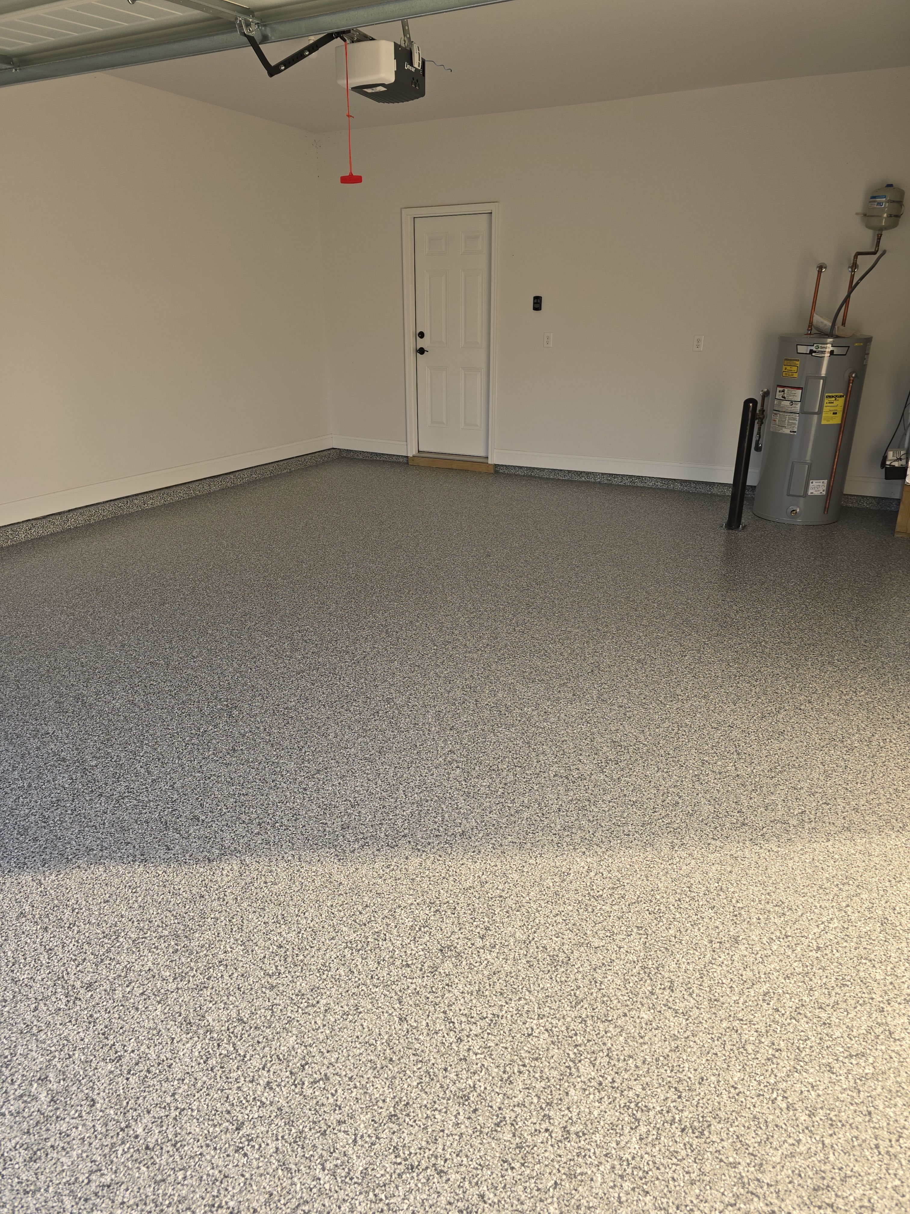 Garage using Gravel by Elite Floor Solutions