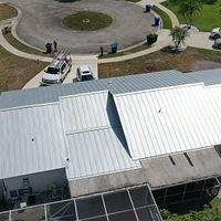 24ga 1" Nail-Strip Mill Finish by Total Roofing System The Metal Roof Experts