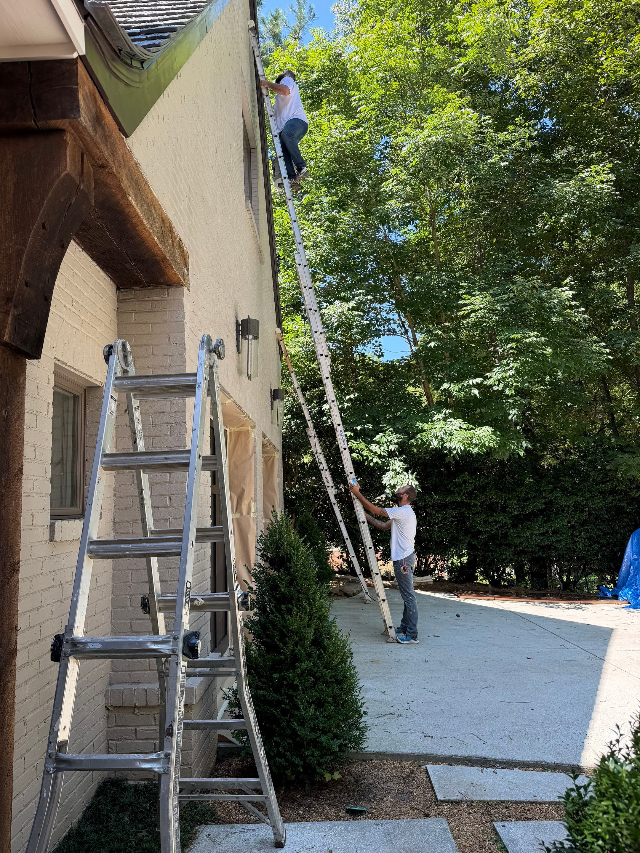 Comprehensive Exterior Painting and Wood Rot Repair in Atlanta by PGP Surface Solutions, LLC