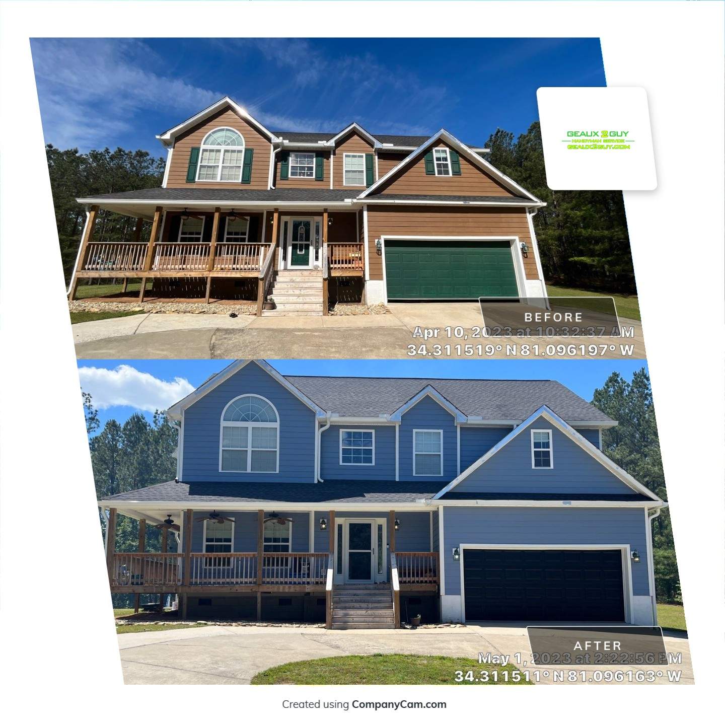 Full Exterior Paint in Winnsboro, South Carolina by Geaux 2 Guy, LLC