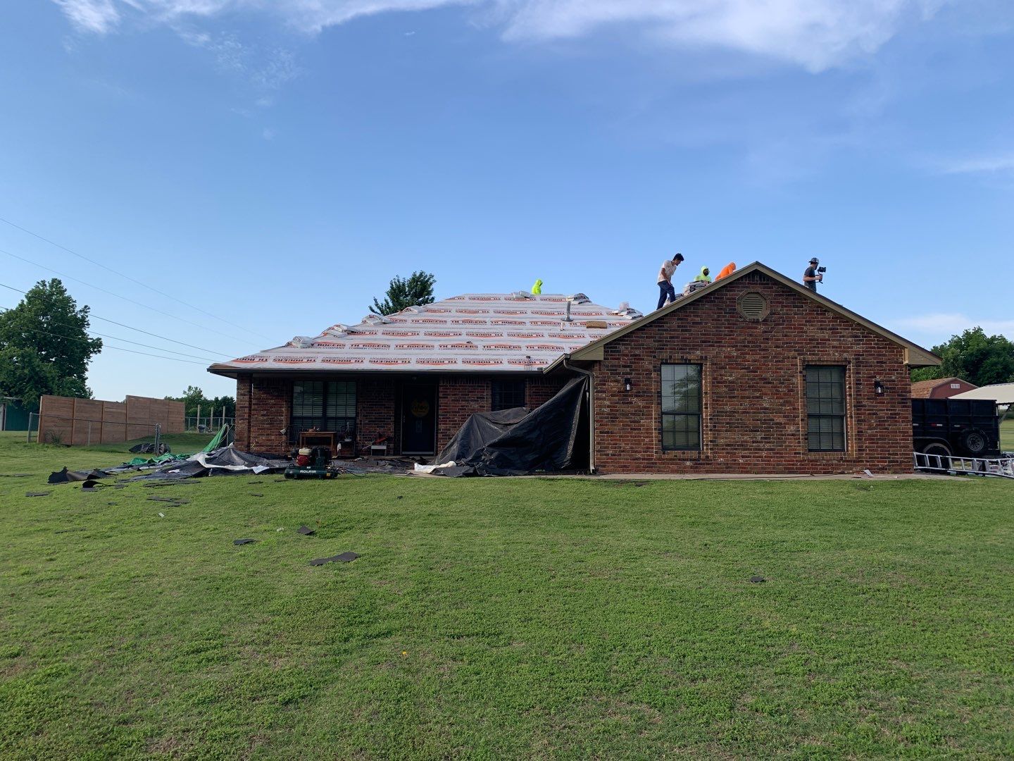 40 Squares Before 10 AM by BANA Roofing and Solar Supply