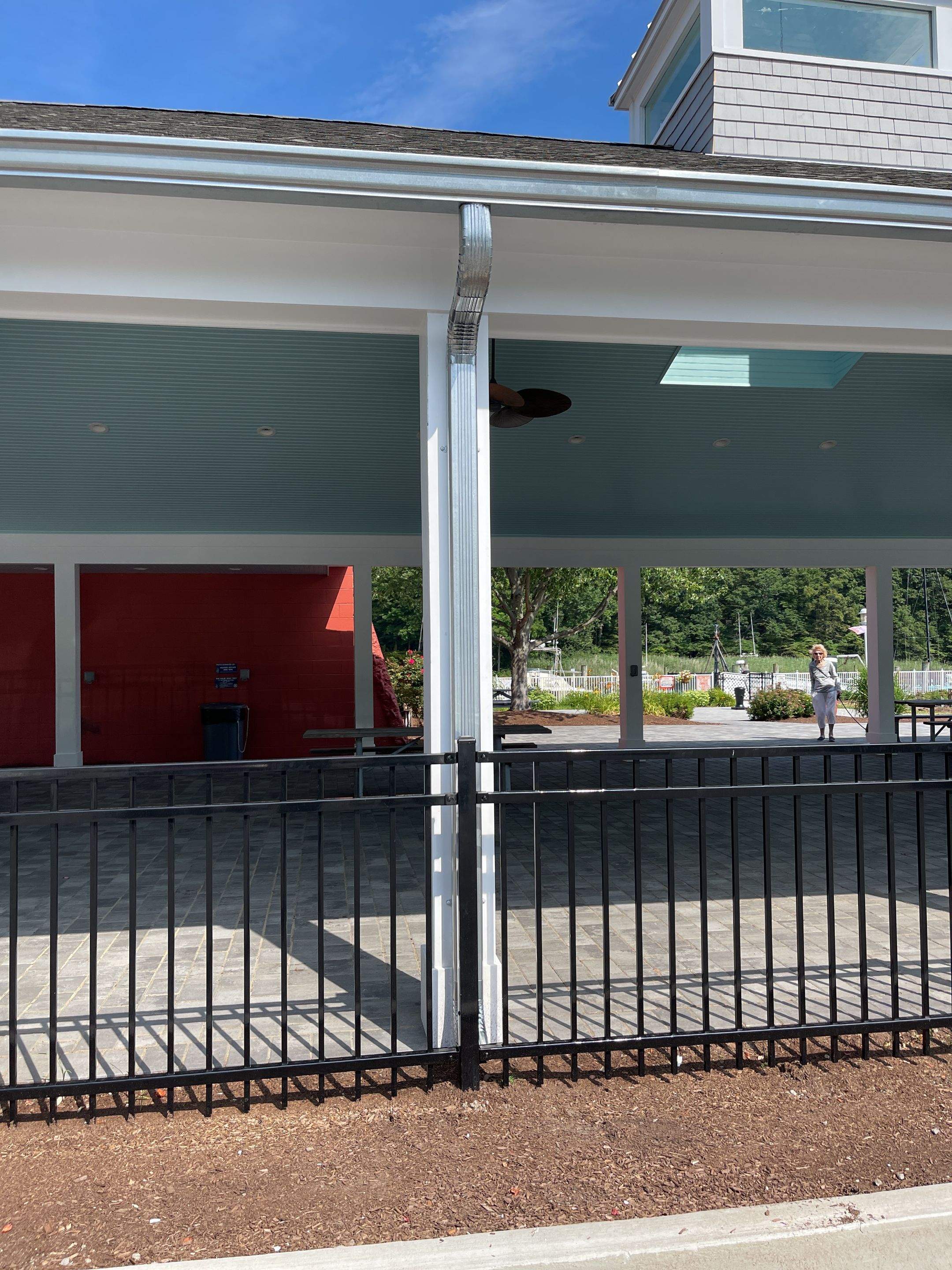 Gutter Installation using Galvanized steel 6" K Style by A Plus Exterior