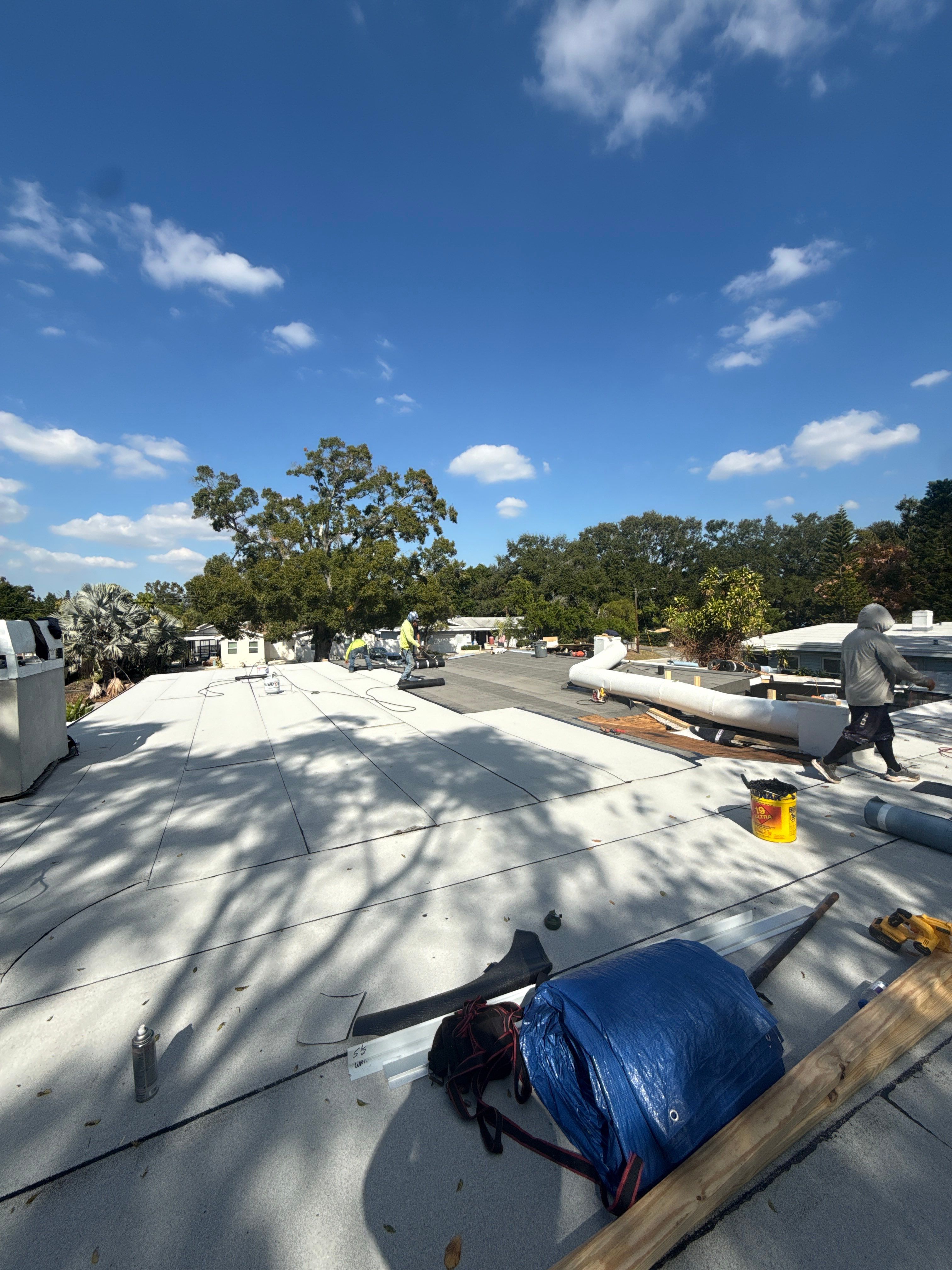 Project in St. Petersburg 33710 by Mitchell Roofing Company LLC 