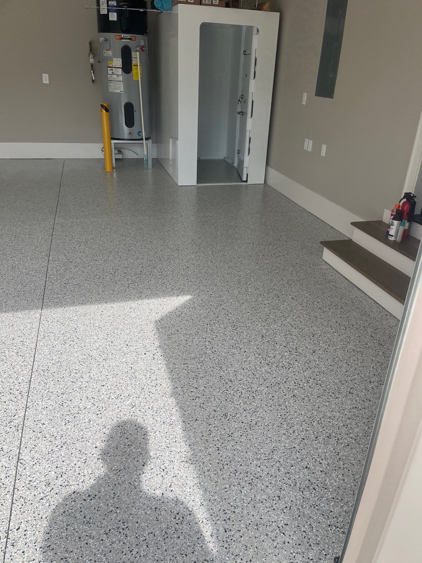 Garage Floor Coating using Cabin Fever by My Garage Floor Guys