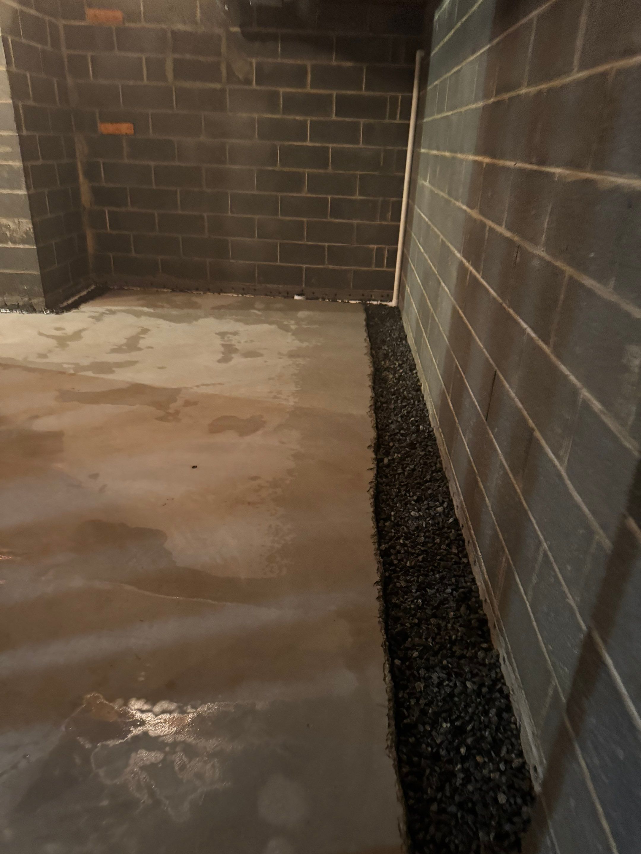 Interior French Drain West Orange, New Jersey by Pure Service Pro, LLC 