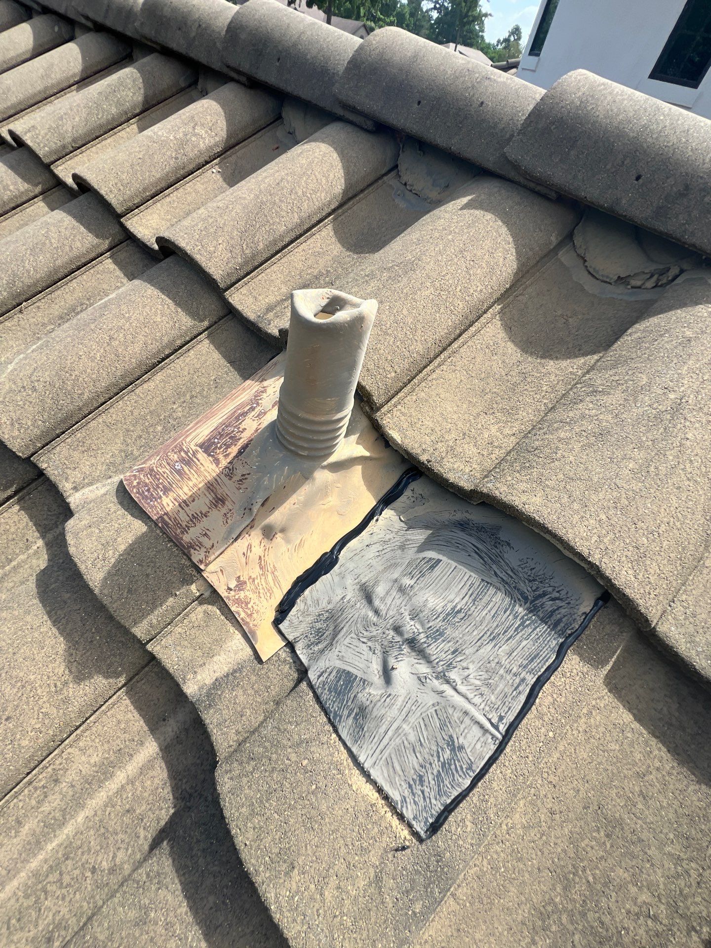 Residential Roofing Repair using tile by Roof Repair Company
