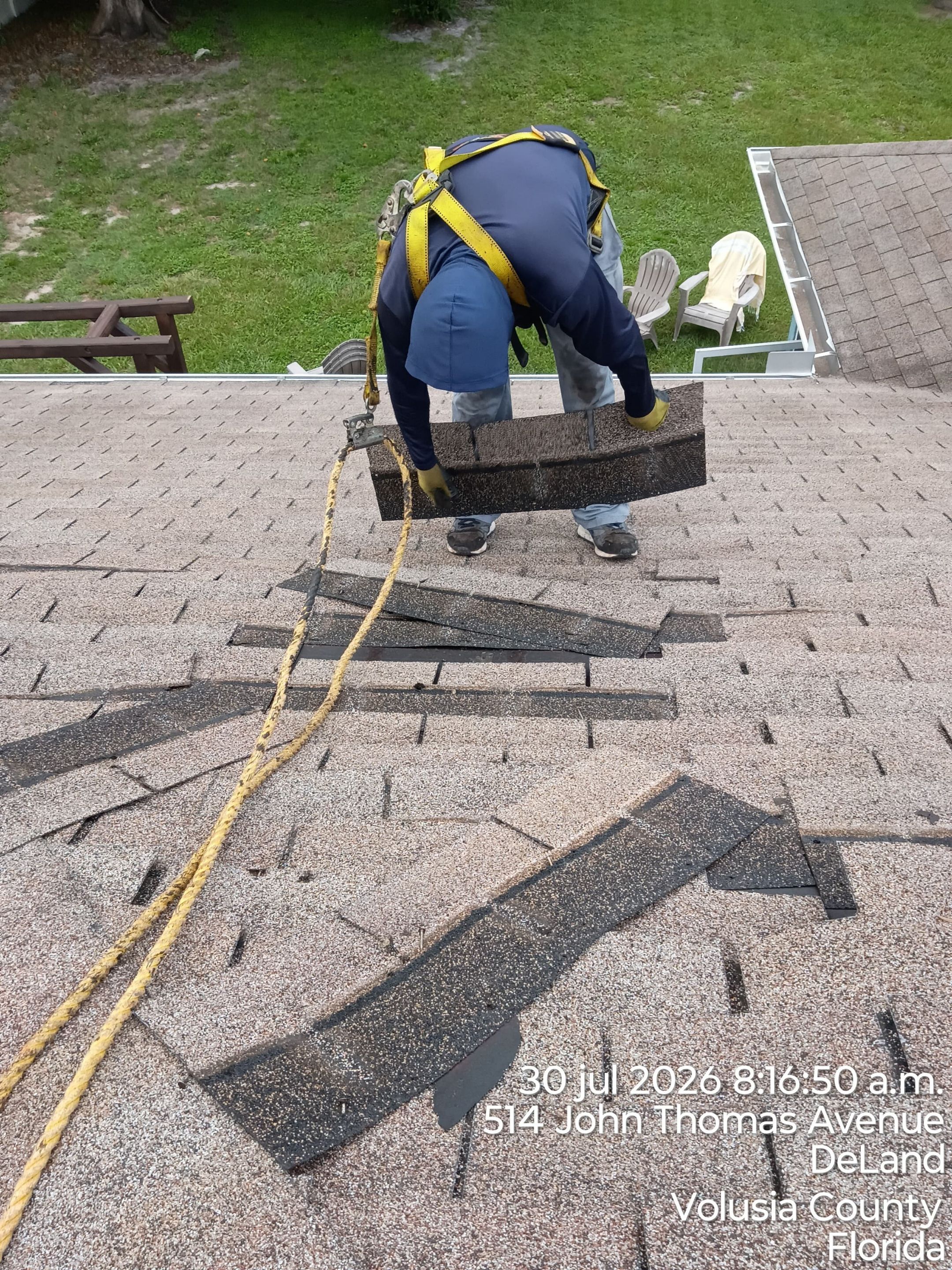 Atlas Pinnacle Pristine Oyster Shell Roof Installation in DeLand by Pinnacle Roofing Group