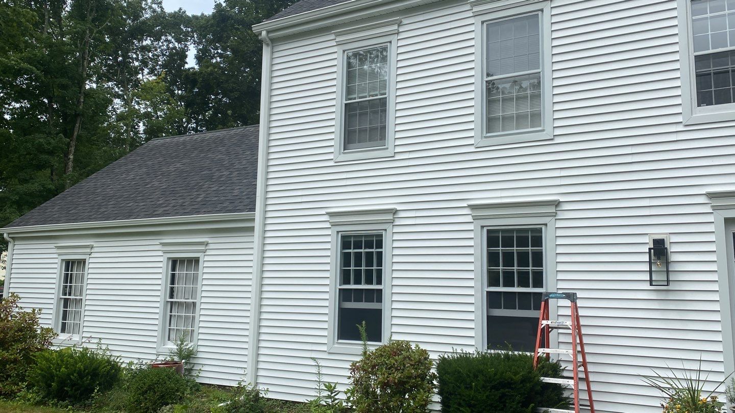 Siding Installation using certainteed monogram 4" double 4 by A Plus Exterior