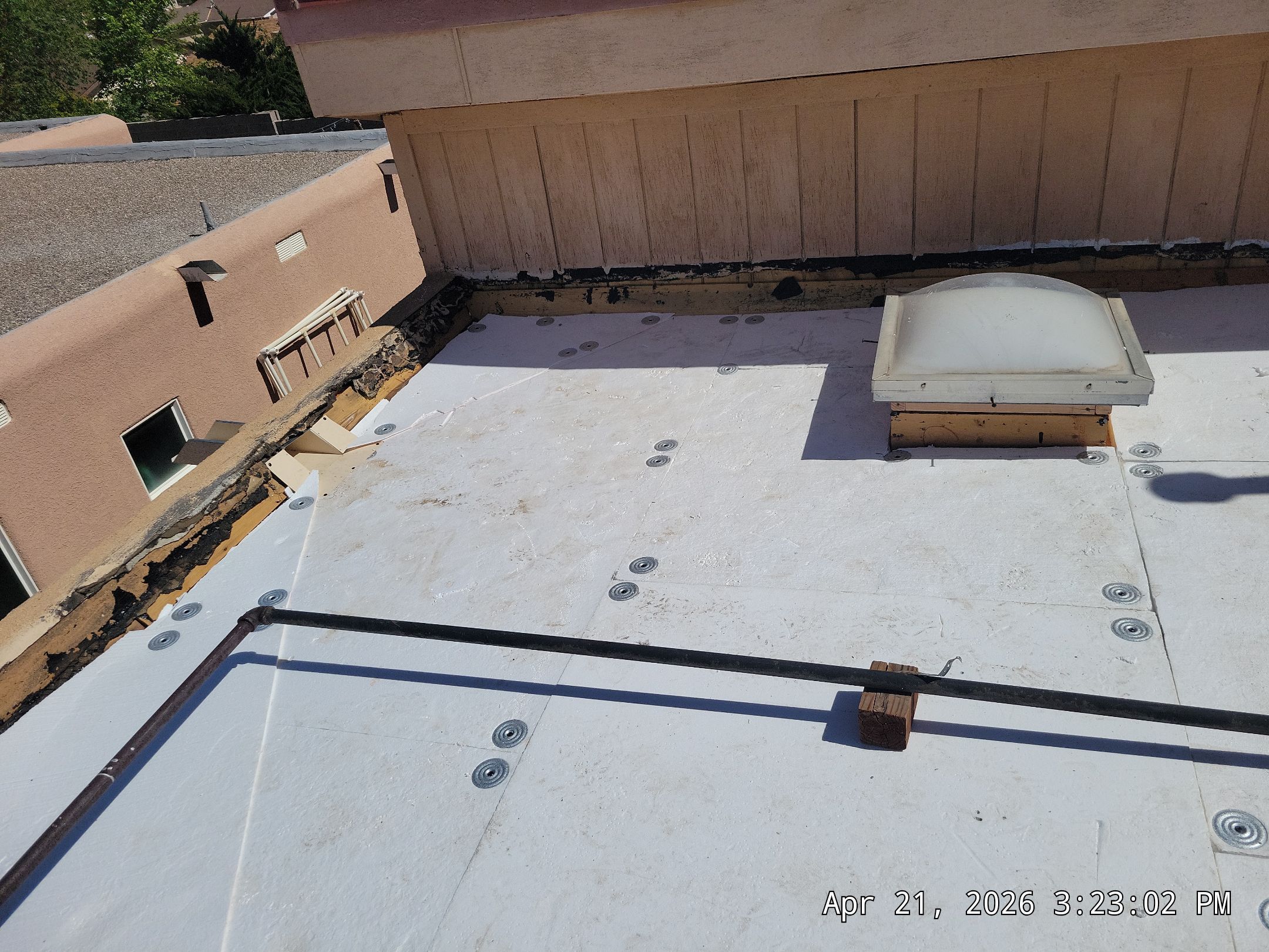 Albuquerque TPO Roof Replacement with Custom Decking and Parapet Repairs by Doyle Roof Masters Inc