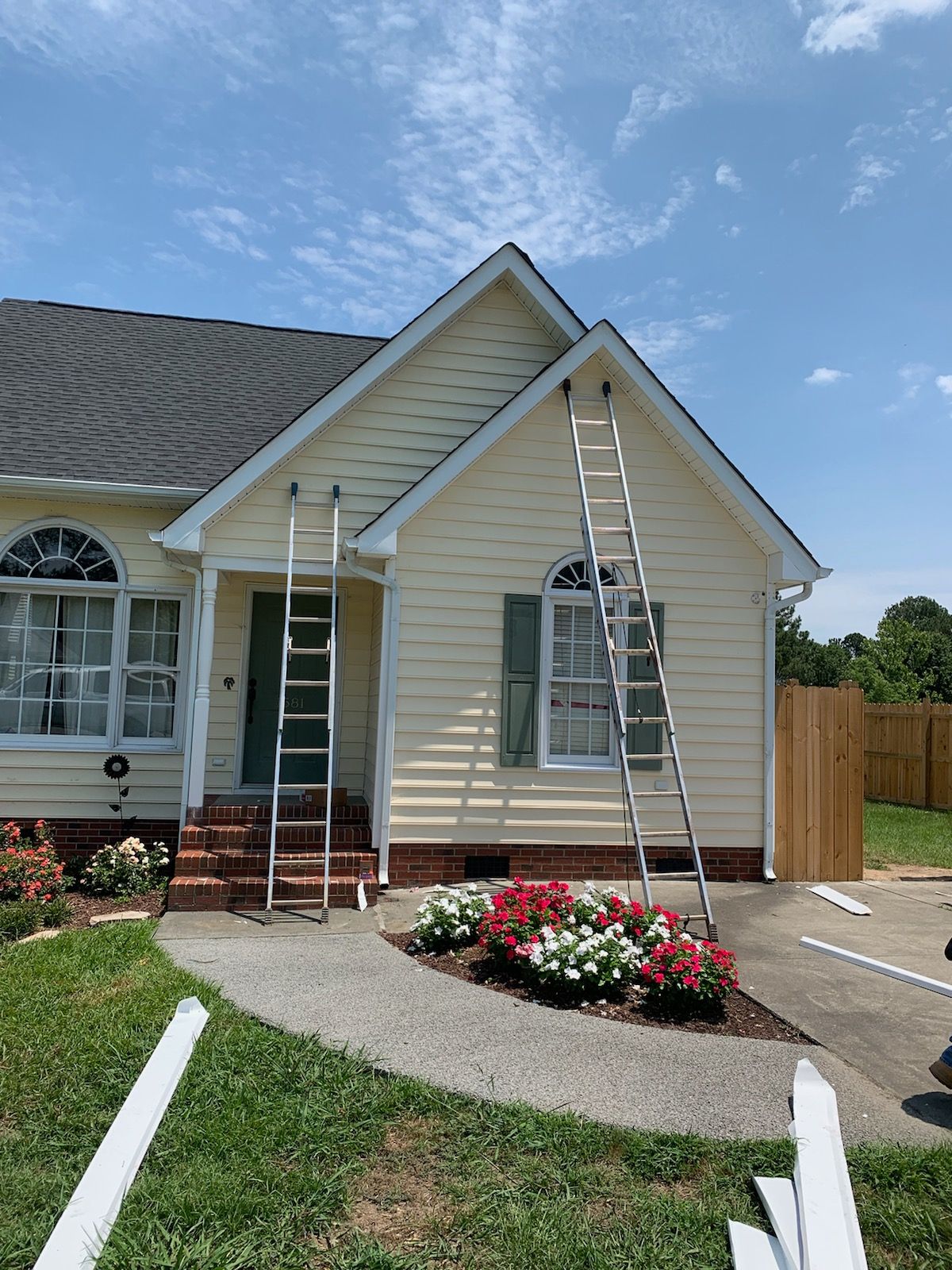 Residential Roofing Installation using Roof Installation by American Roofing NC