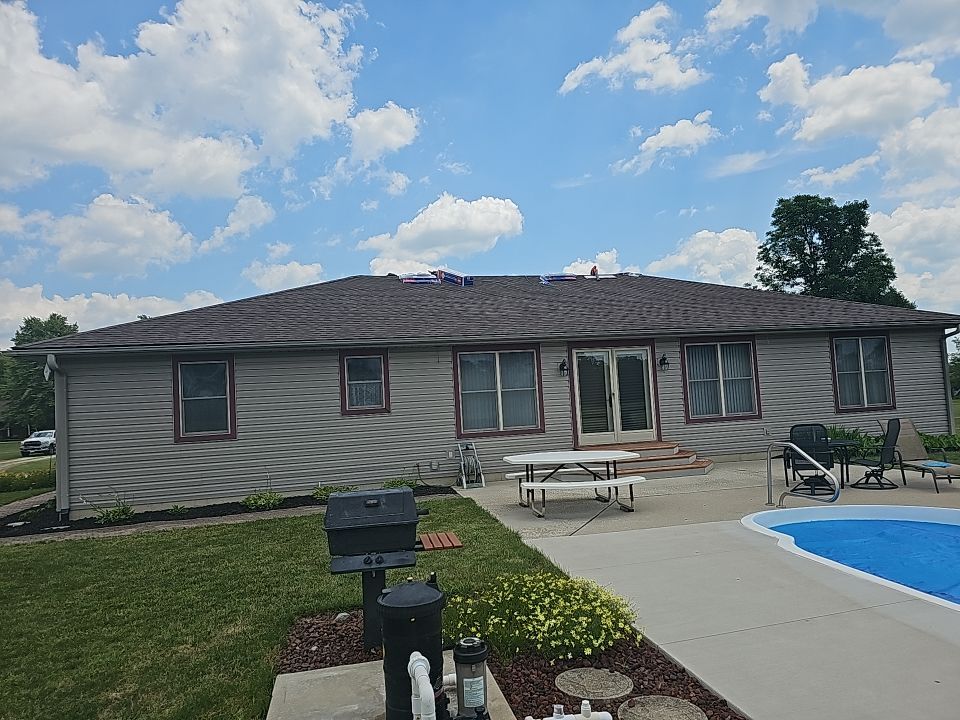 Residential Roofing Installation using GAF Timberline HDZ Barkwood by Nitro Roofing and Construction