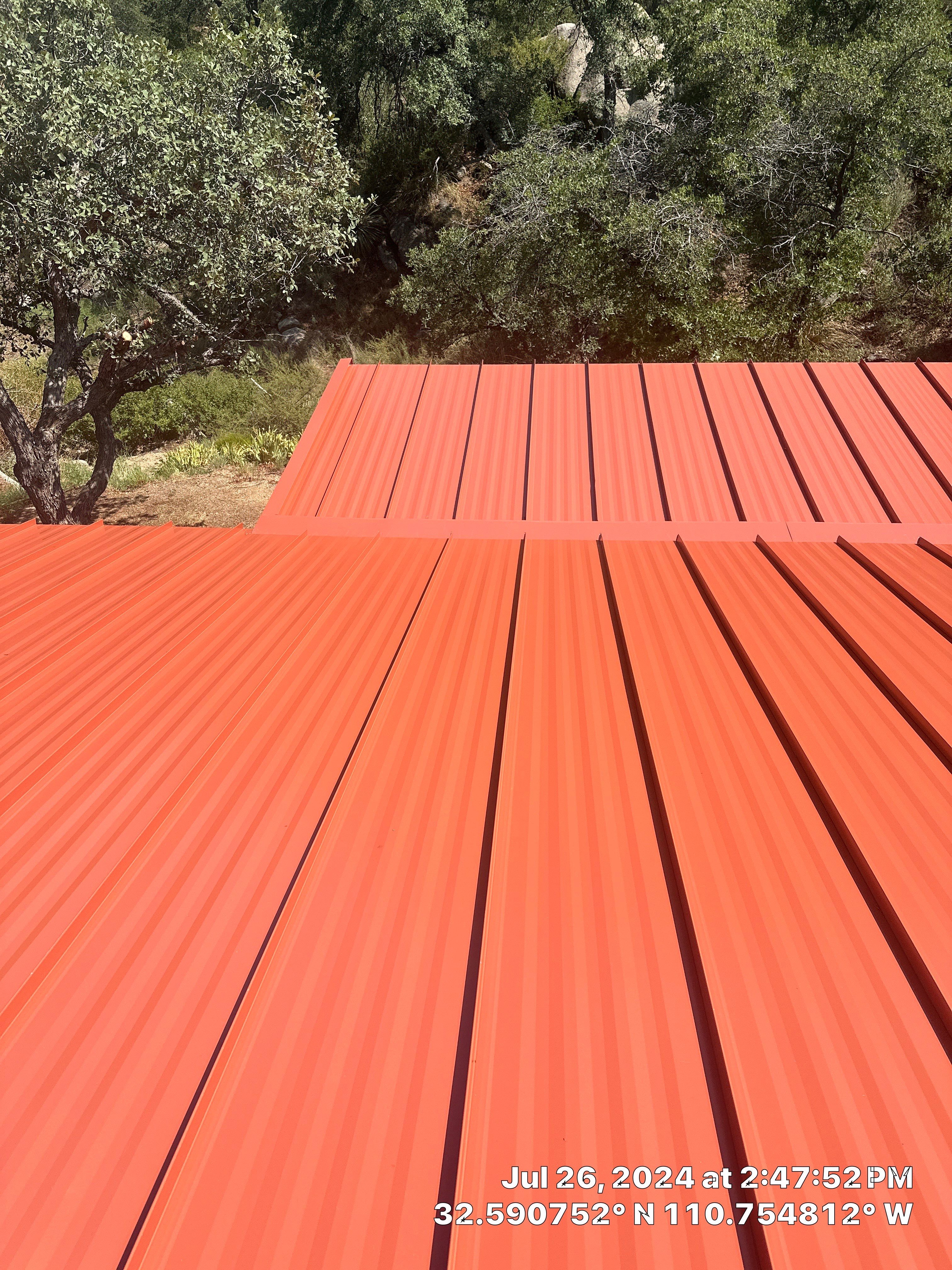 Terra Cotta Standing Seam by Reimagine Roofing