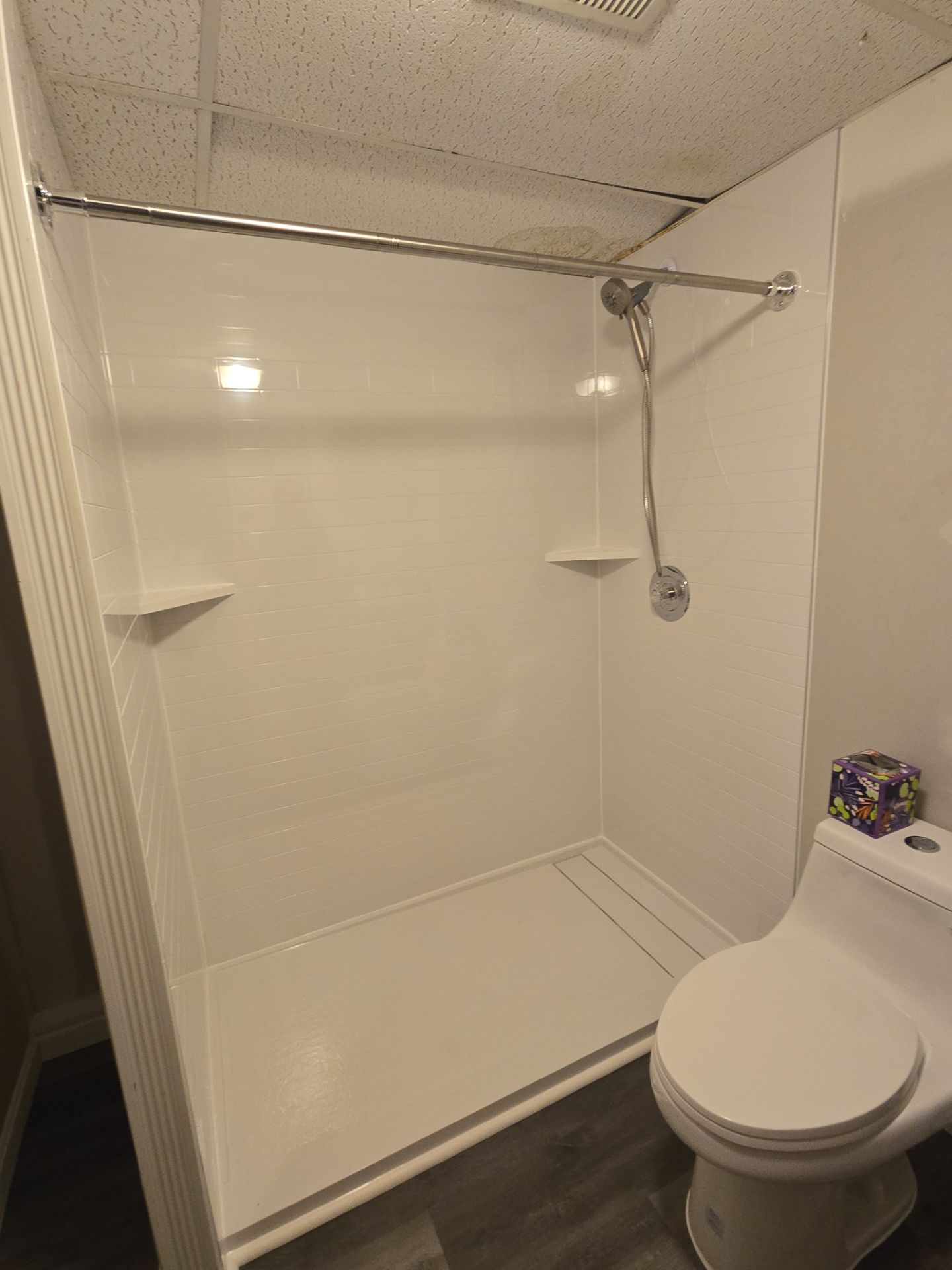 2 tub/shower renovations by Window Depot of Annapolis