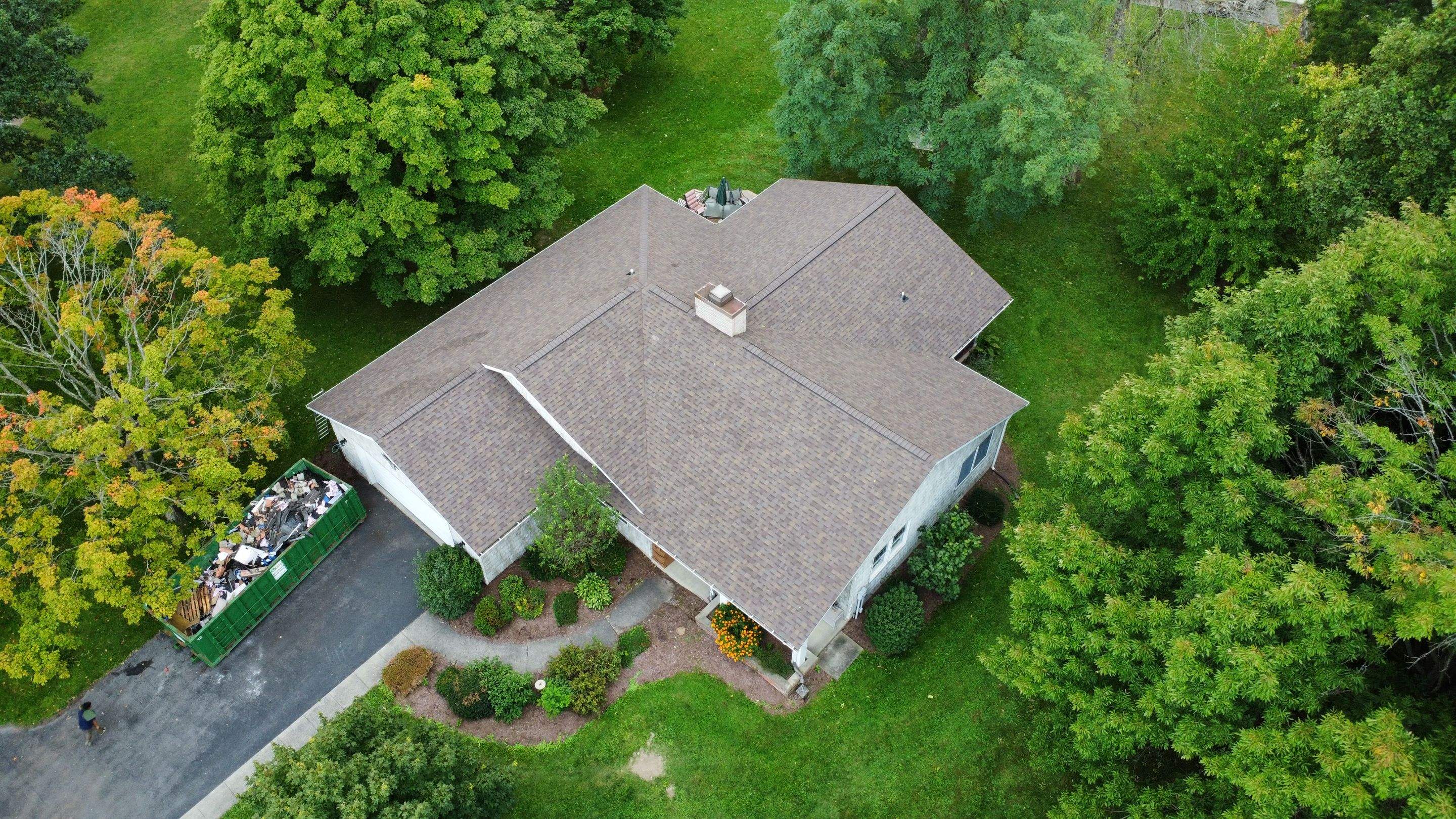 ✅ Roof Replacement Project in Union Springs, NY 🏠🔨 by Alpha Omega Roofing LLC