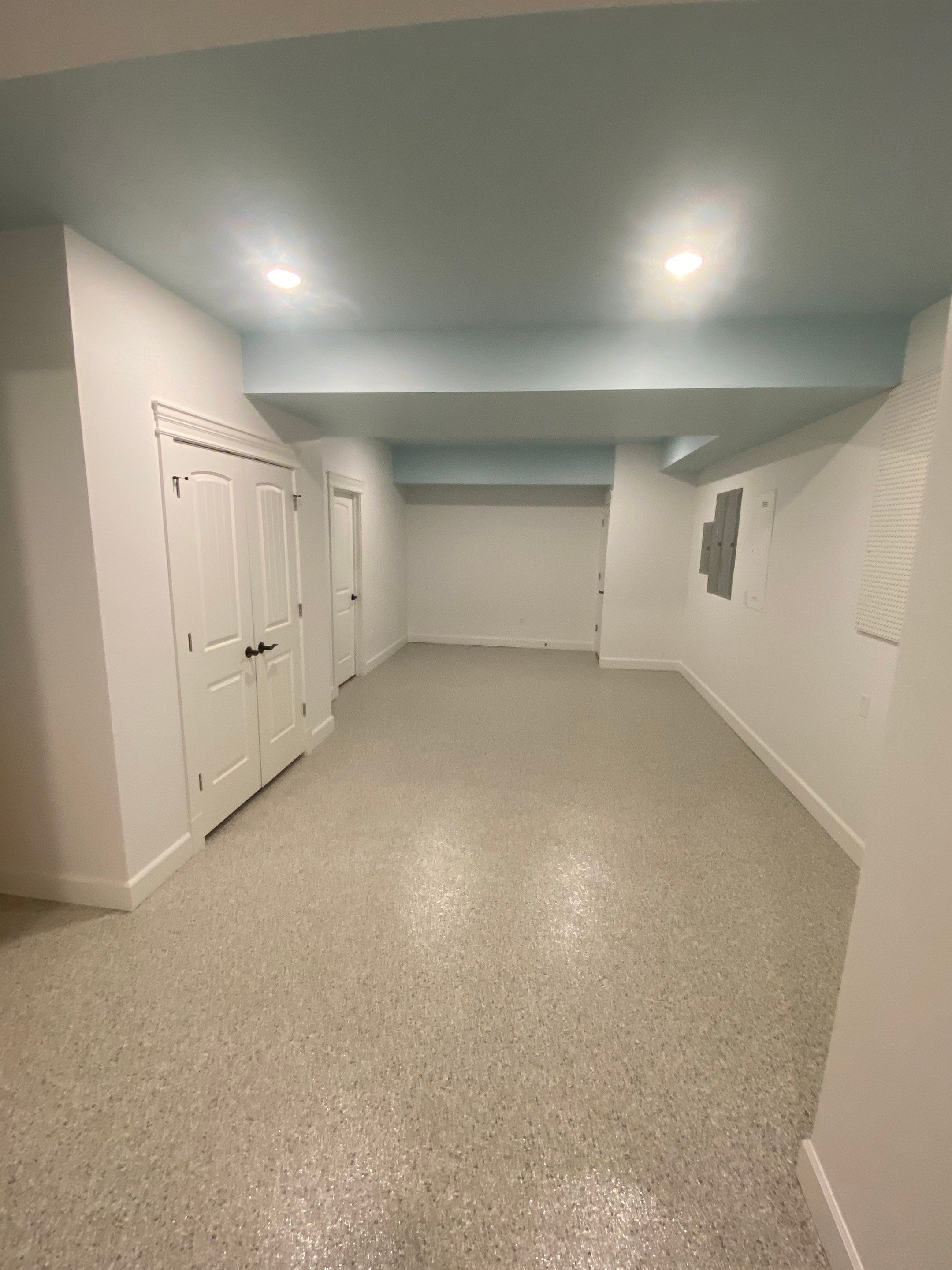 Basement Transformation using Mt Everest by Croc Coatings, LLC