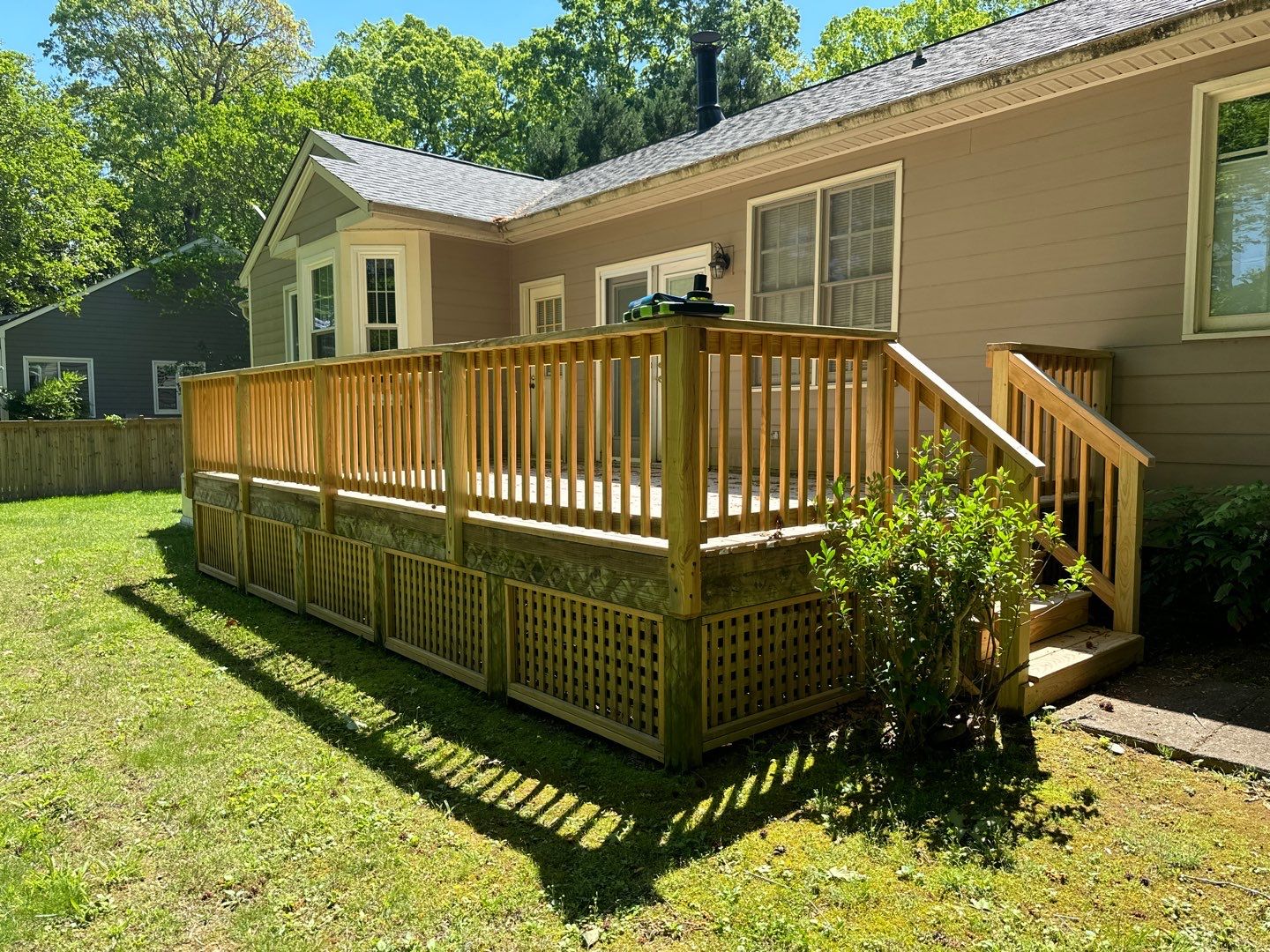Weathered Deck using Wood Sealant by DuraSeal