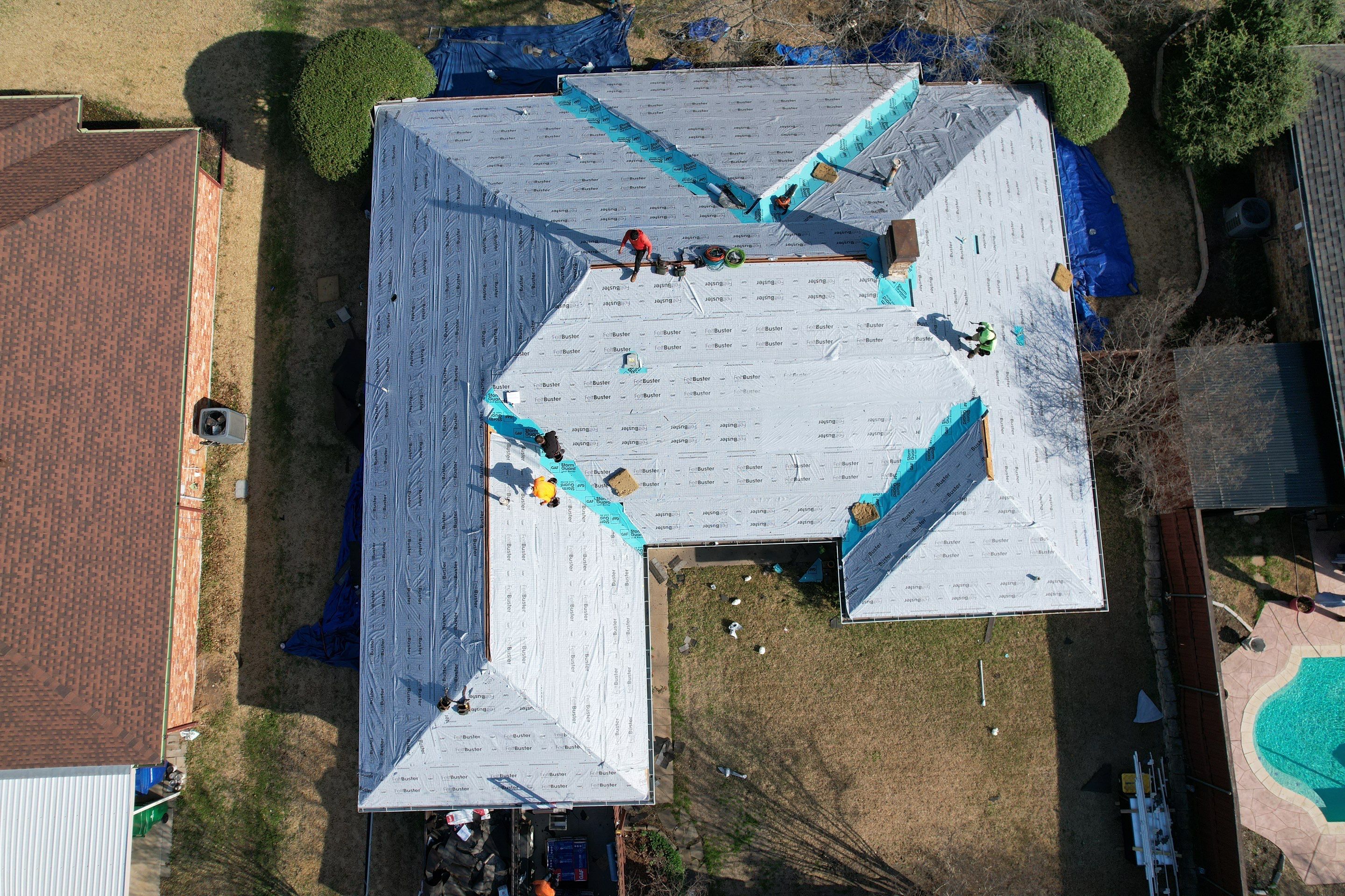 Project in Carrollton by Zeus Exteriors