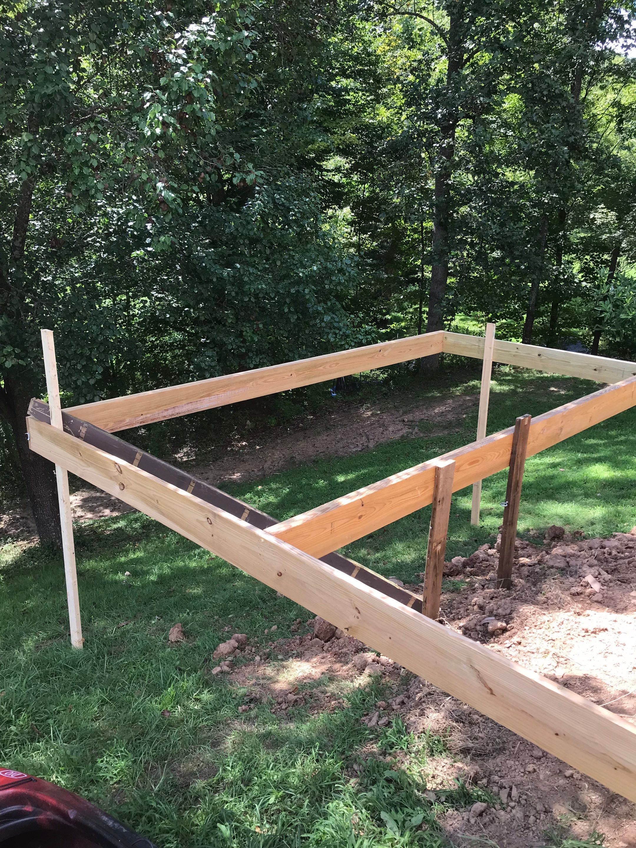Deck Installation using Pressure Treated Lumber by Secure Construction Company Inc