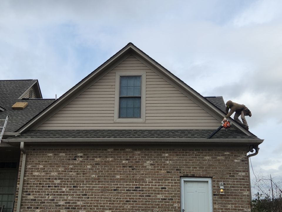 GAF Weathered Wood and Custom Copper by Just In Time Roofing and Restoration