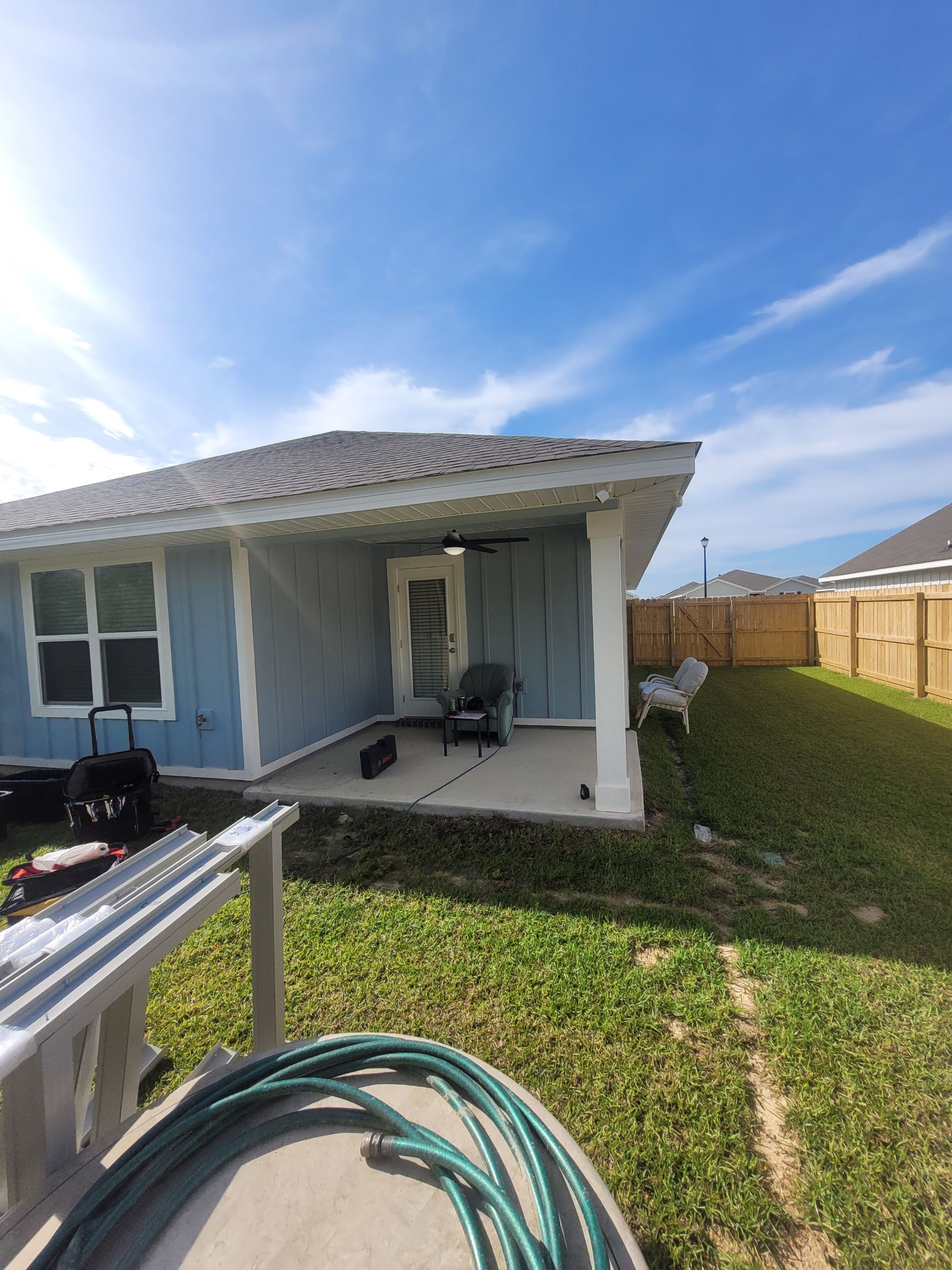 Screen Under Glass Room in Crestview by Titan Sunrooms